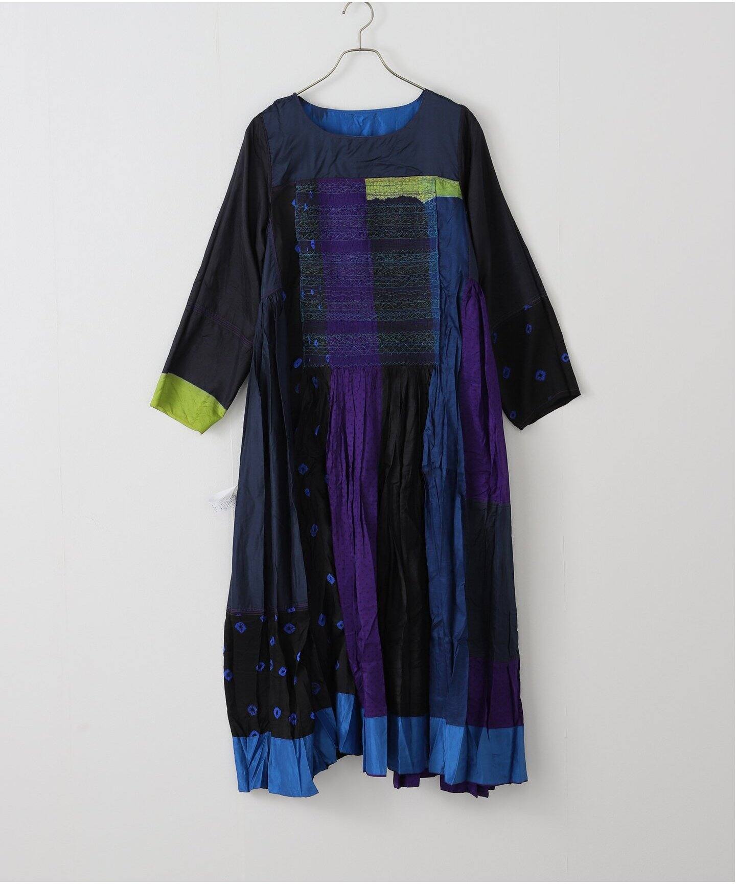 INJIRI/インジリ】PATCH WORK PULL DRESS（ワンピース）｜journal 