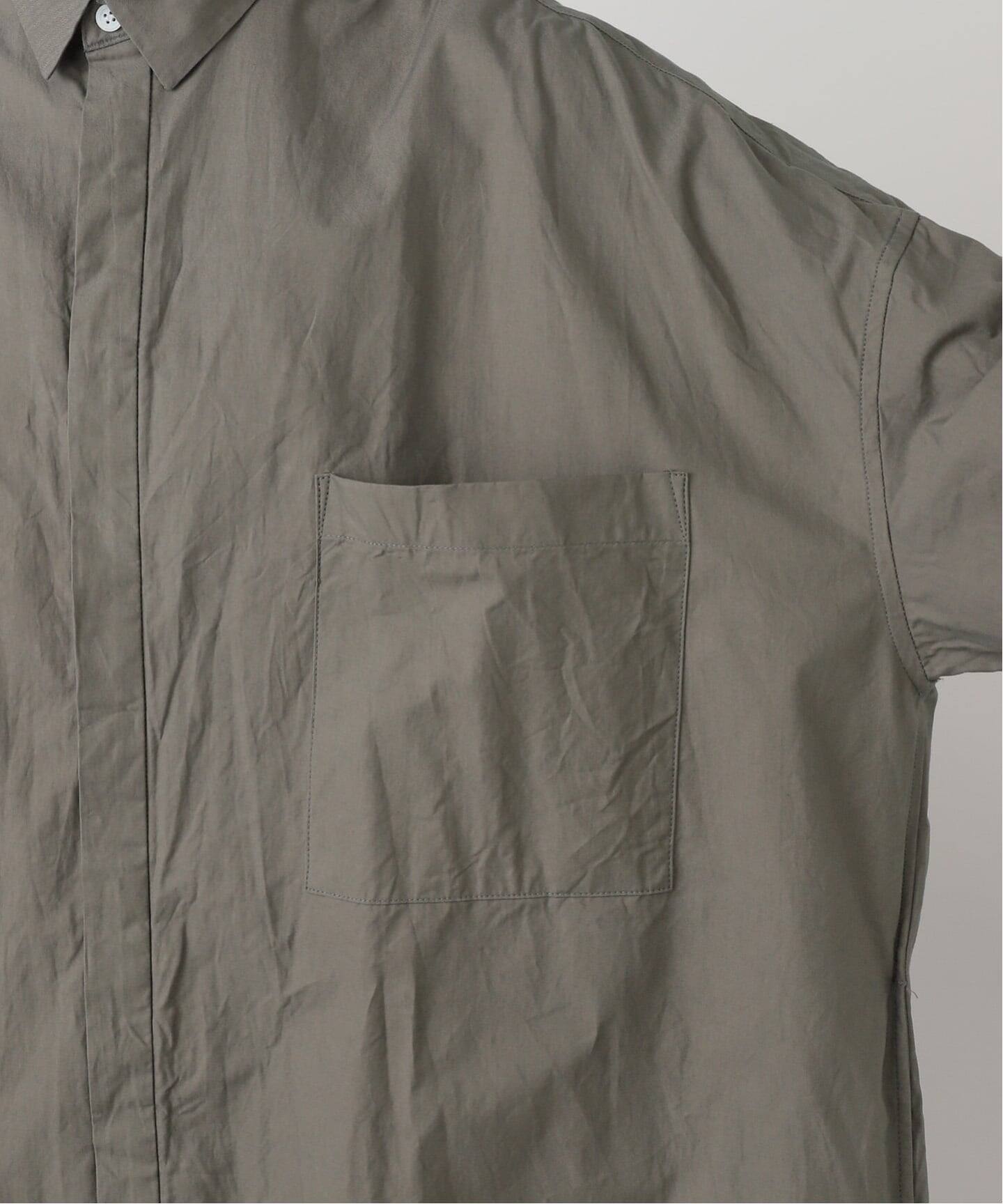 TOUJOURS 】COTTON Back Pleated Shirt Dress（ワンピース）｜journal