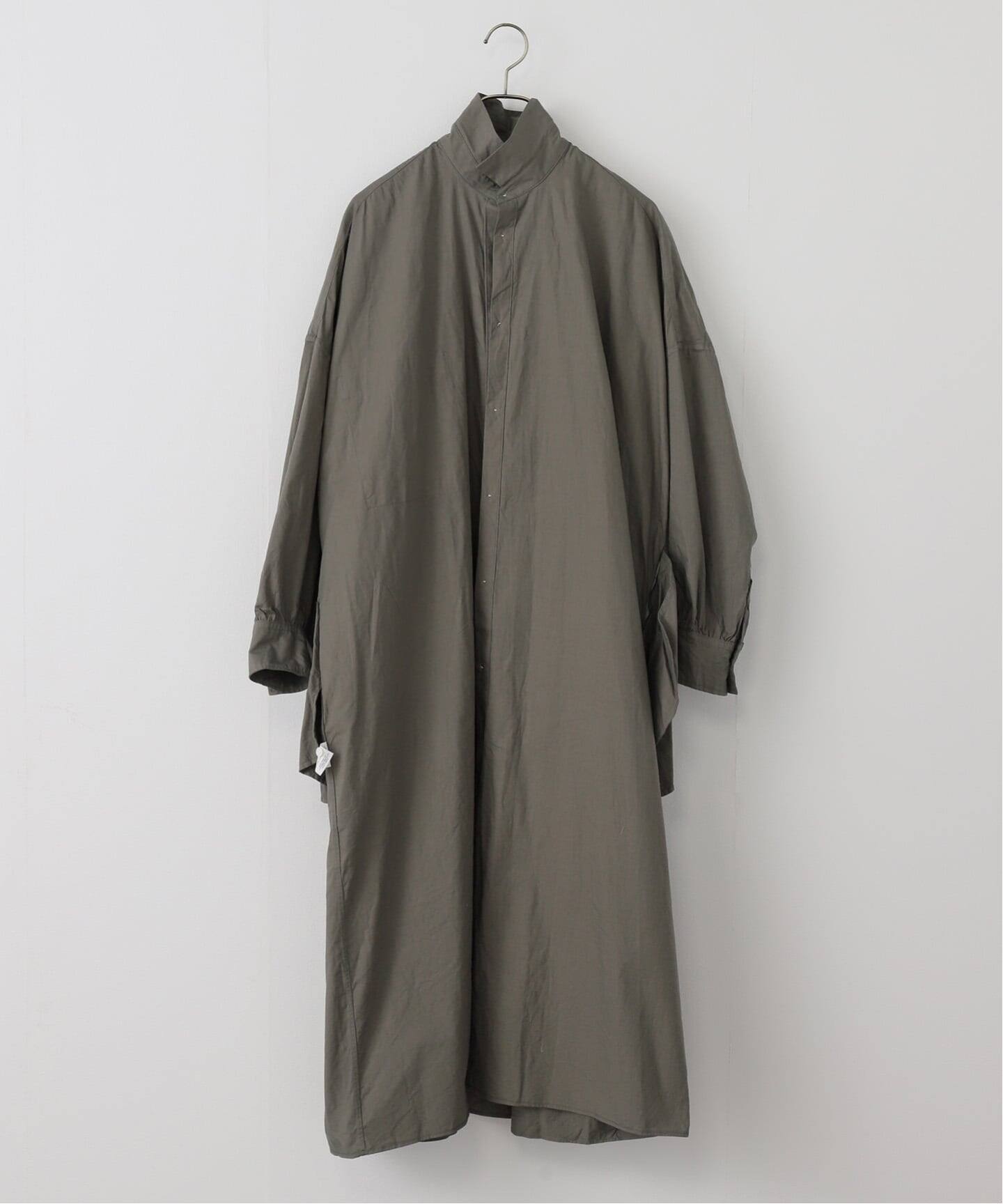 TOUJOURS 】COTTON Back Pleated Shirt Dress（ワンピース）｜journal