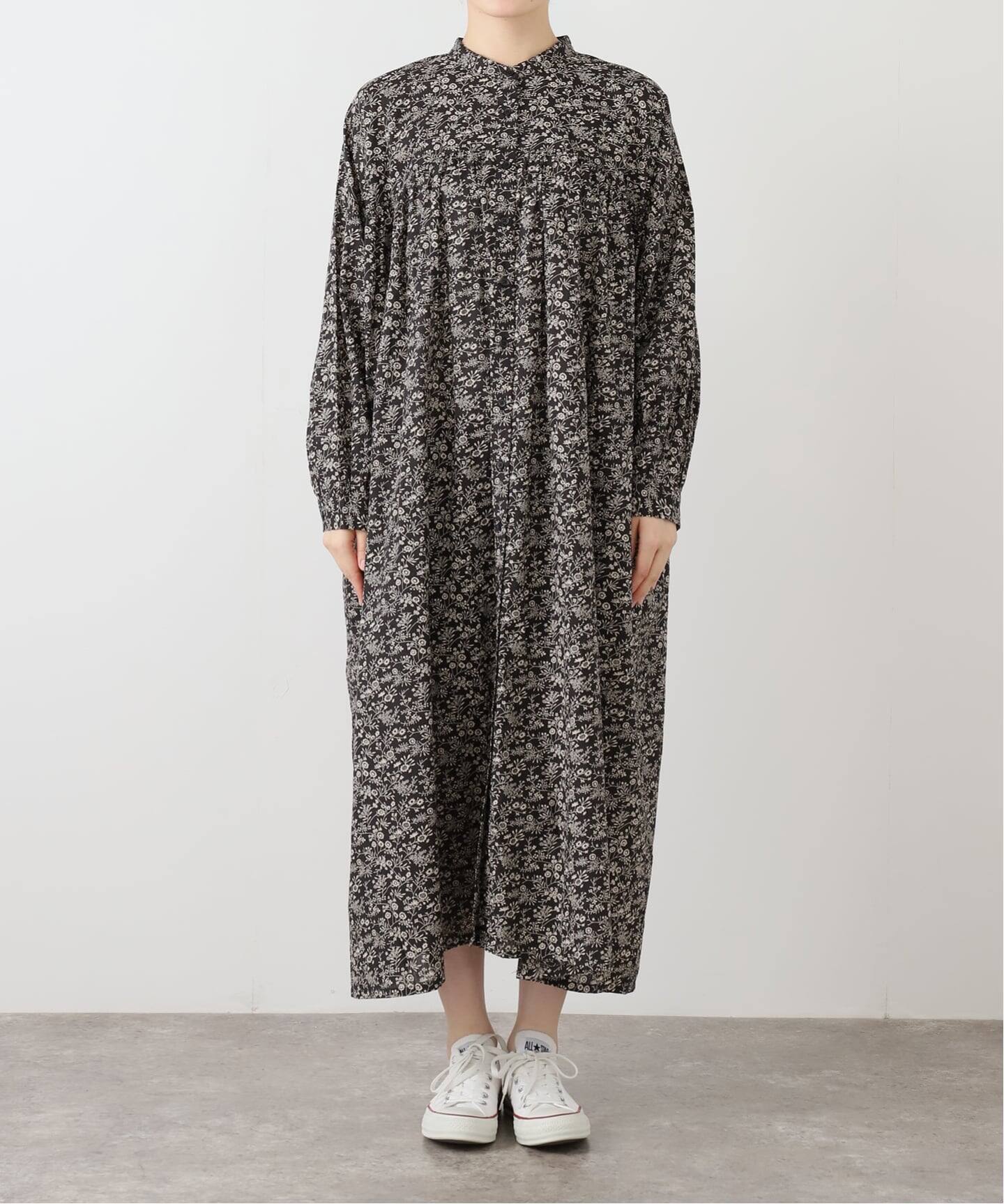 SOIL 】SMALL FLOWER PRINT SHIRT DRESS（ワンピース）｜journal