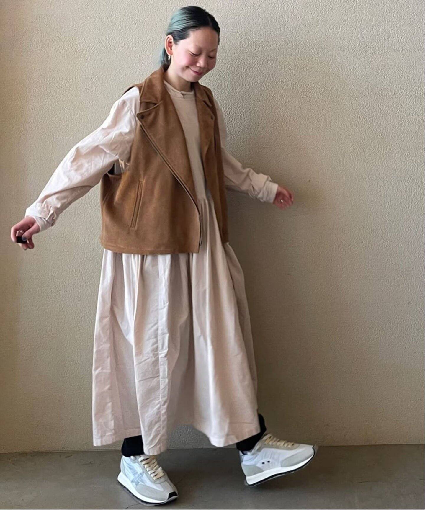 新品】 マニュエルギバル Manuelle Guibal 限り OLI リネンギャザー  