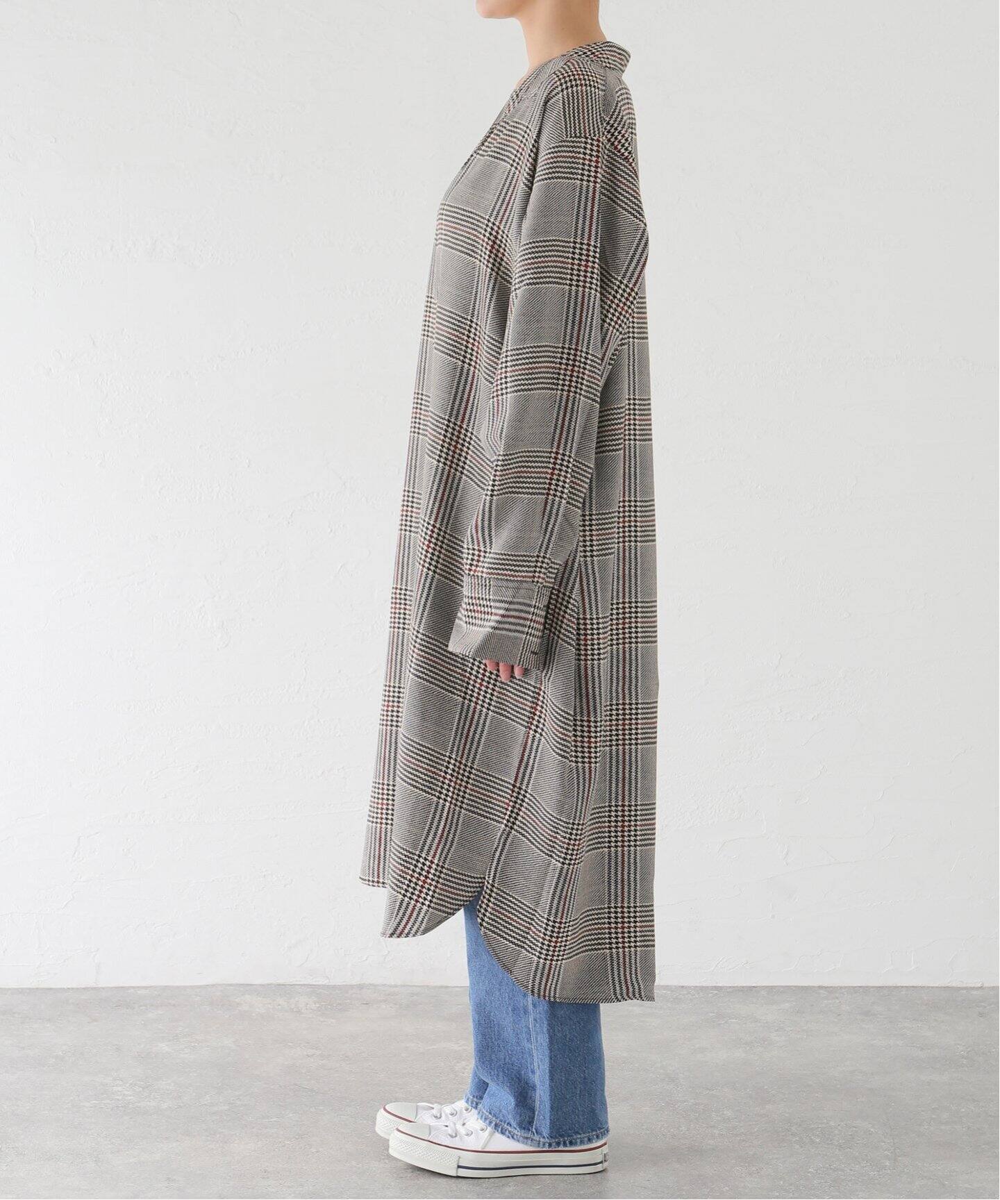 6397/シックススリーナインセブン】 PRINTED FLATTENED SHIRT DRESS 
