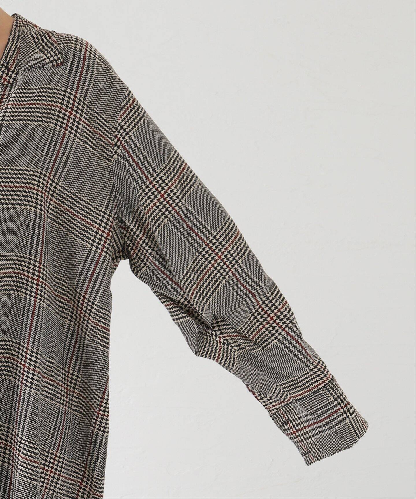 6397/シックススリーナインセブン】 PRINTED FLATTENED SHIRT DRESS 