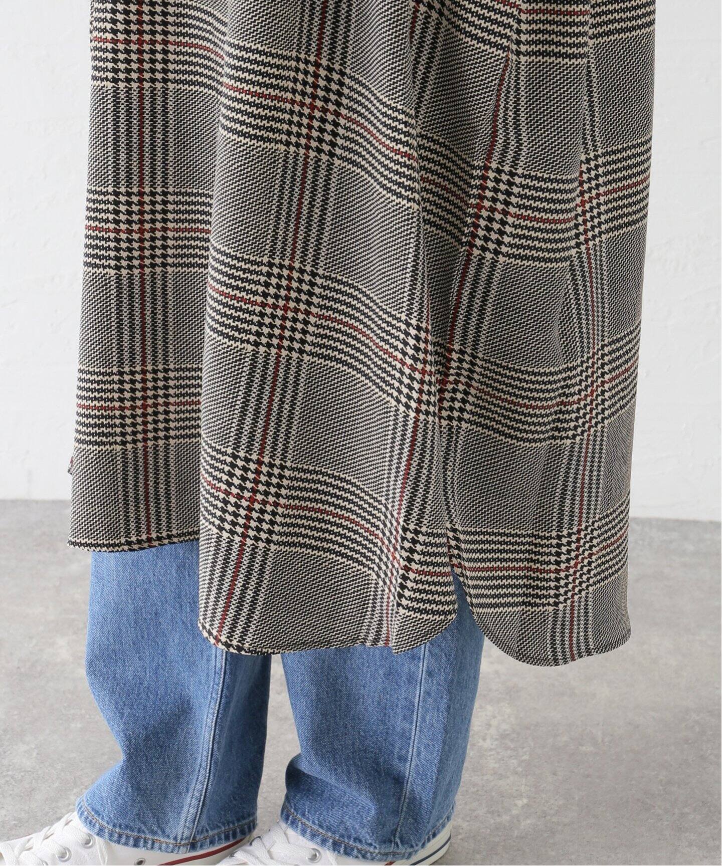 6397/シックススリーナインセブン】 PRINTED FLATTENED SHIRT DRESS 
