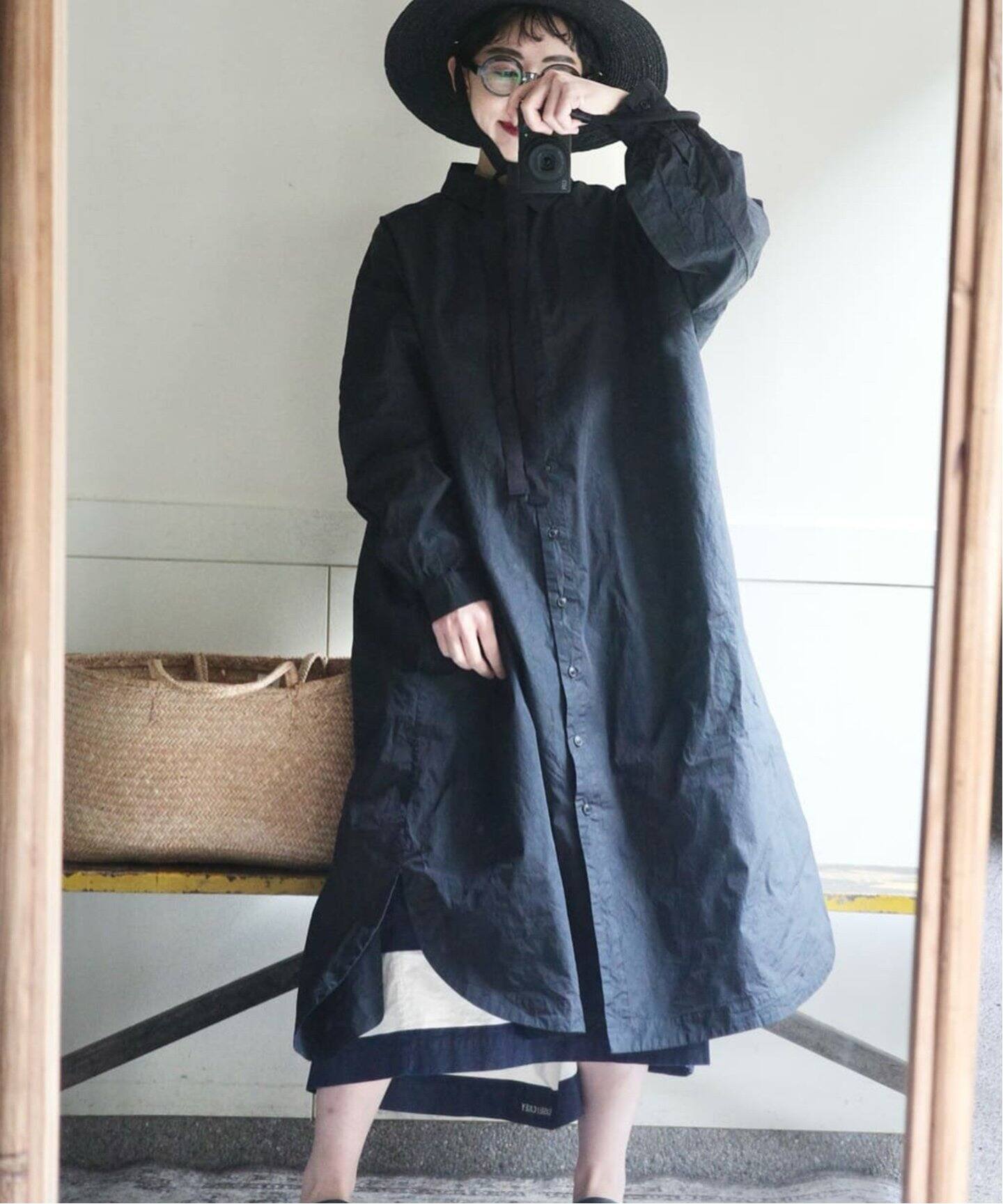 CASEY CASEY 】 YUKI LONGUE DRESS TAFFTA（ワンピース