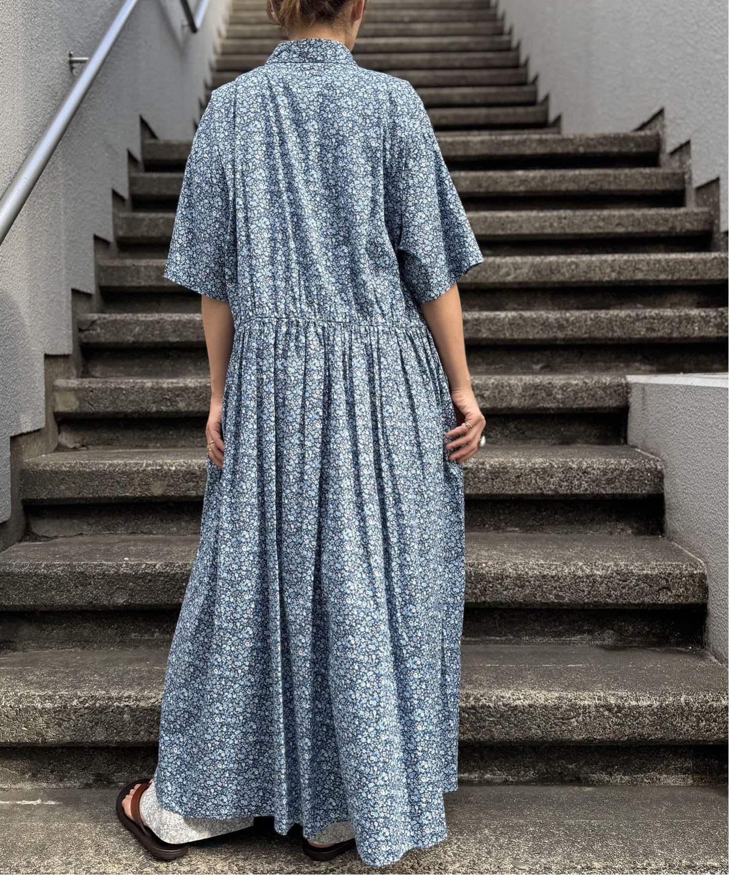 TOUJOURS】 SILK ORGANZA Over Dress（ワンピース）｜journal