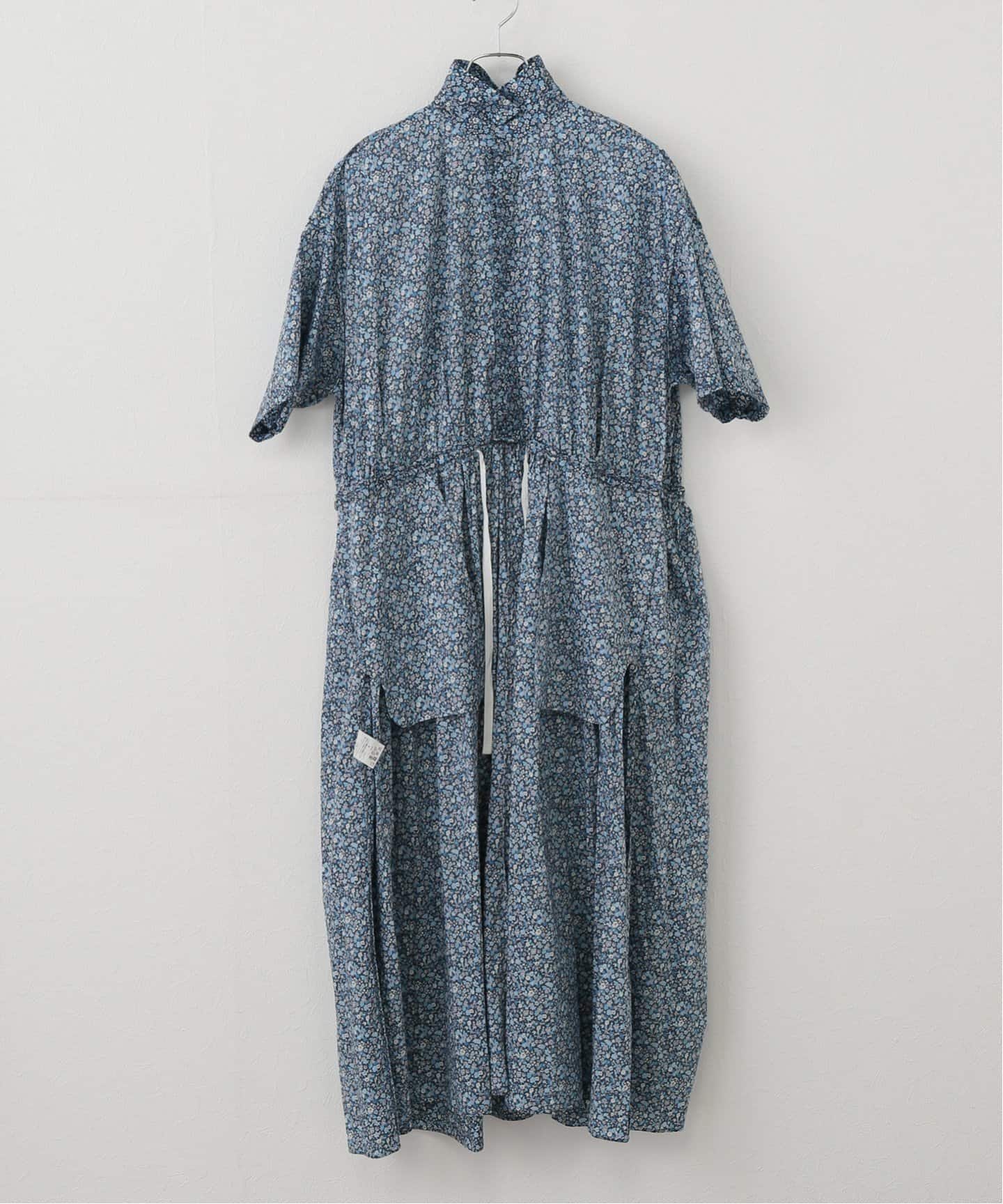 TOUJOURS 】 LIBERTY BLUE FLOWER Classic Gat（ワンピース