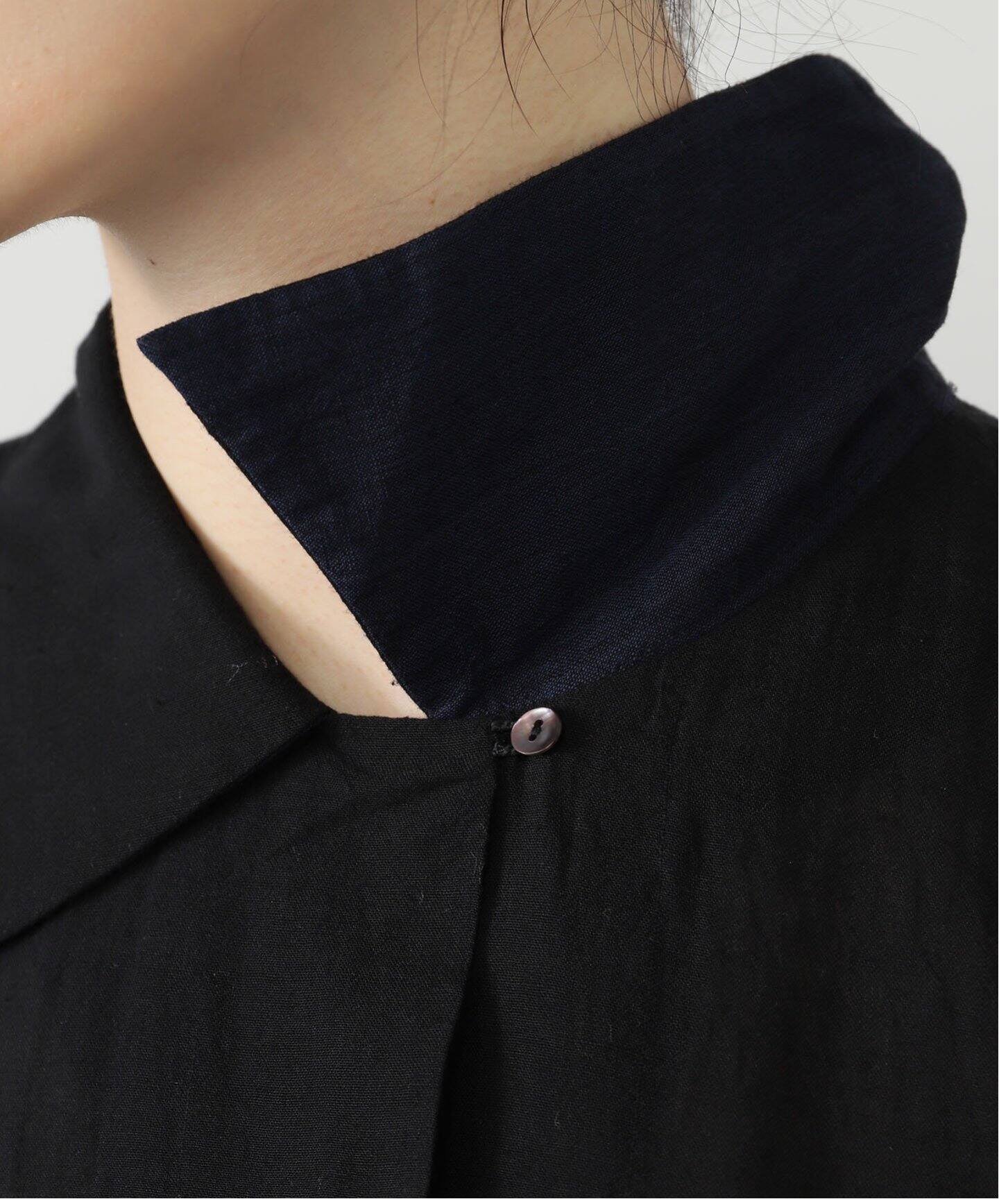 Khadi ＆ Co】SS OPEN COLLAR DRESS（ワンピース）｜journal standard