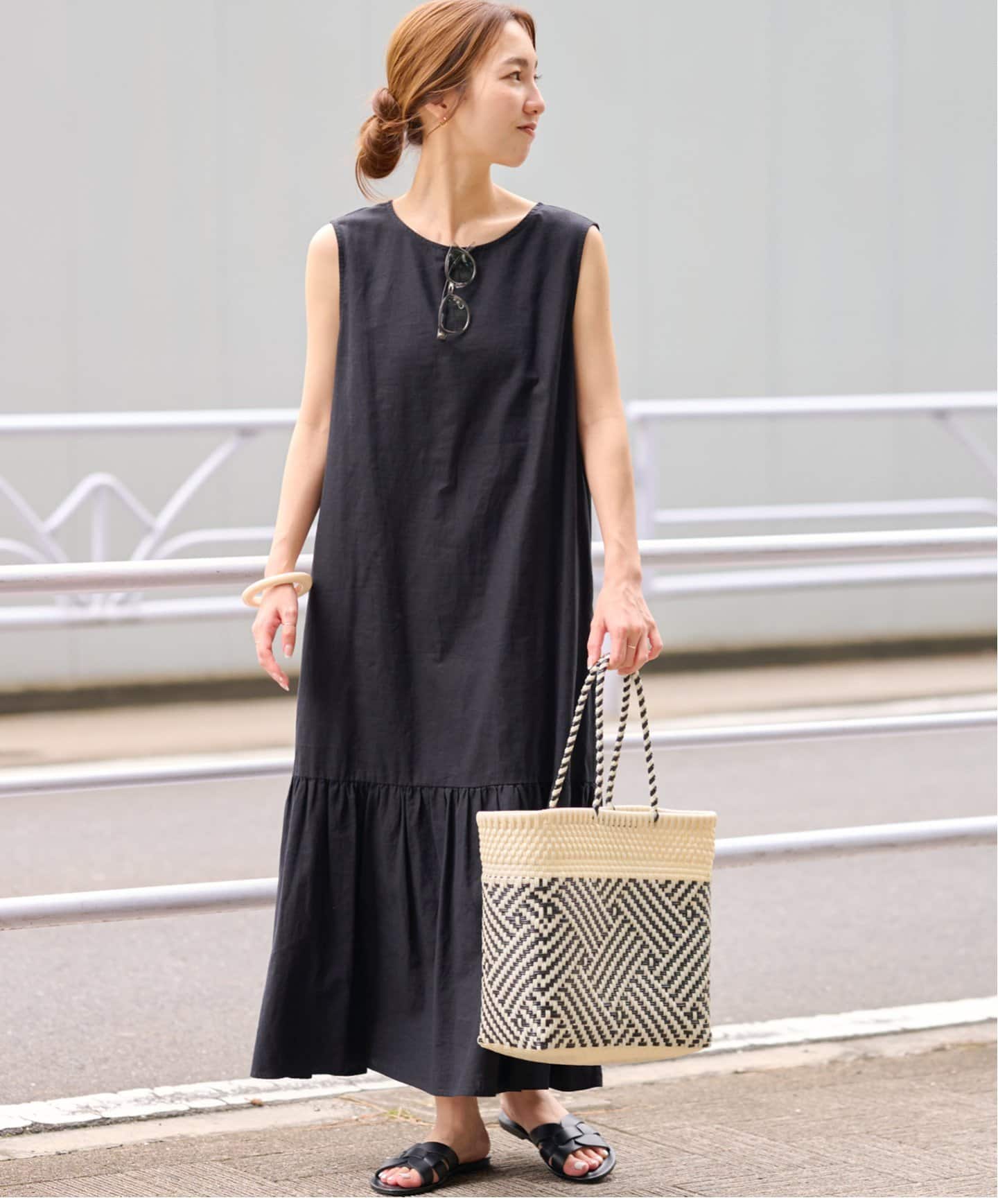 ジャーナルスタンダード relume インド綿 ロングワンピース