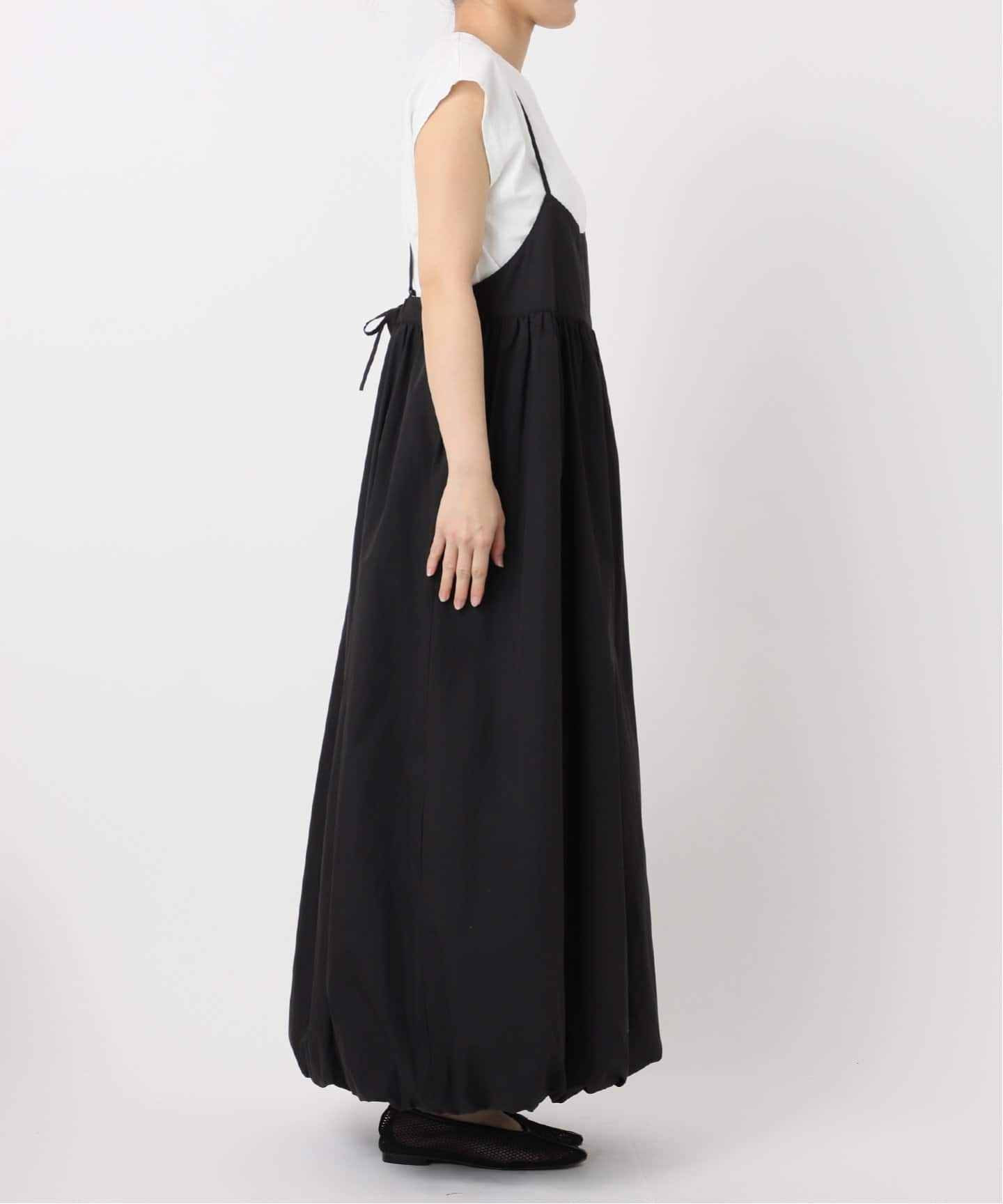 ジャーナルスタンダード レリューム（JOURNAL STANDARD relume）/［2枚セット］フレンチスリーブT付きバルーンキャミワンピース 2枚セット］フレンチスリーブT付きバルーンキャミワンピース