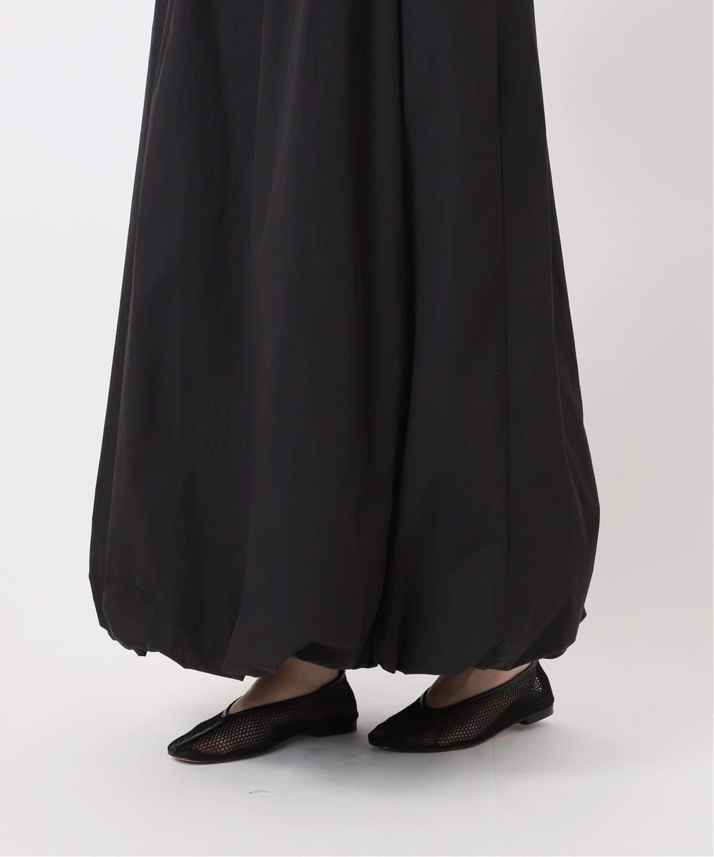 2枚セット］フレンチスリーブT付きバルーンキャミワンピース