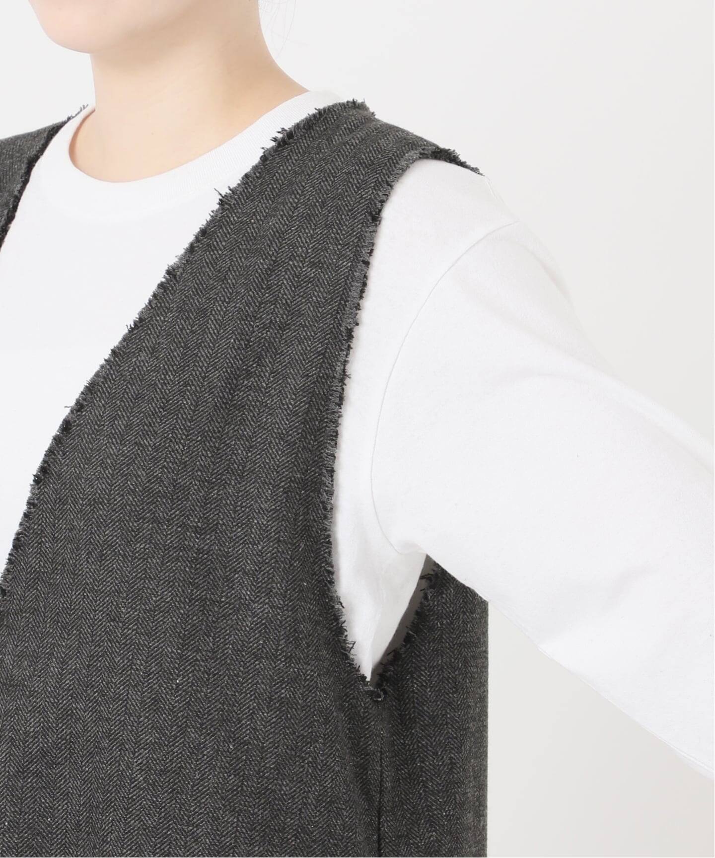 JOURNAL STANDARD relume ヘリンボンジャンパースカート 予約》［25AW新作］ヘリンボンジャンパースカート（ワンピース