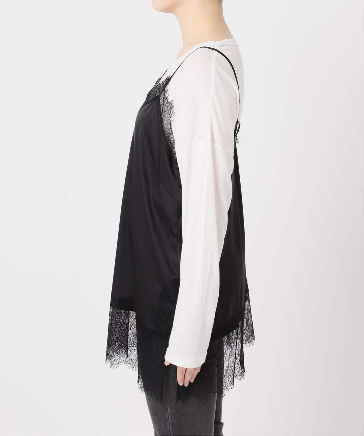 サテンレースキャミチュニック（キャミソール）｜JOURNAL STANDARD