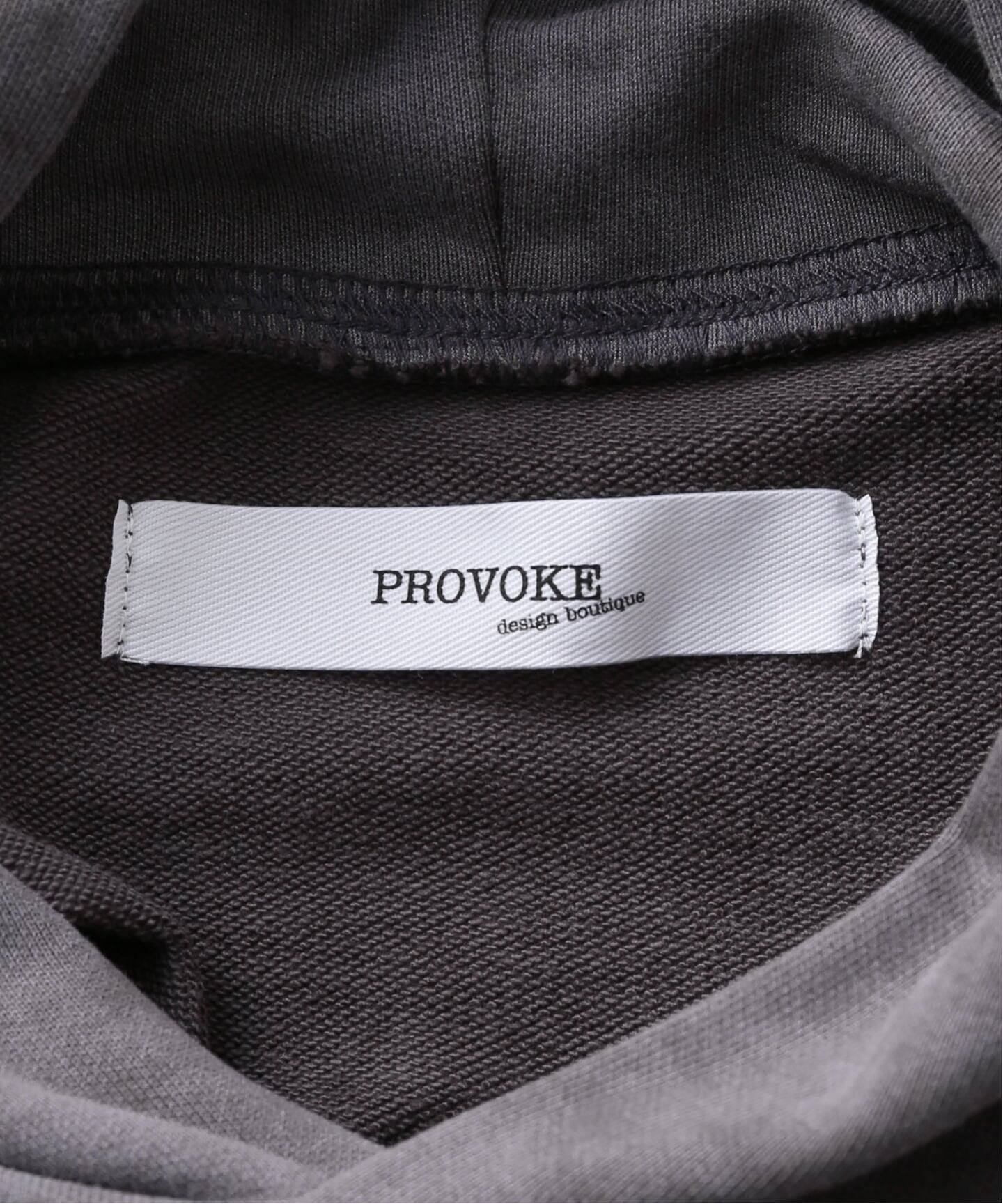 PROVOKE/プロヴォーク】pigmented hoodie dress（ワンピース