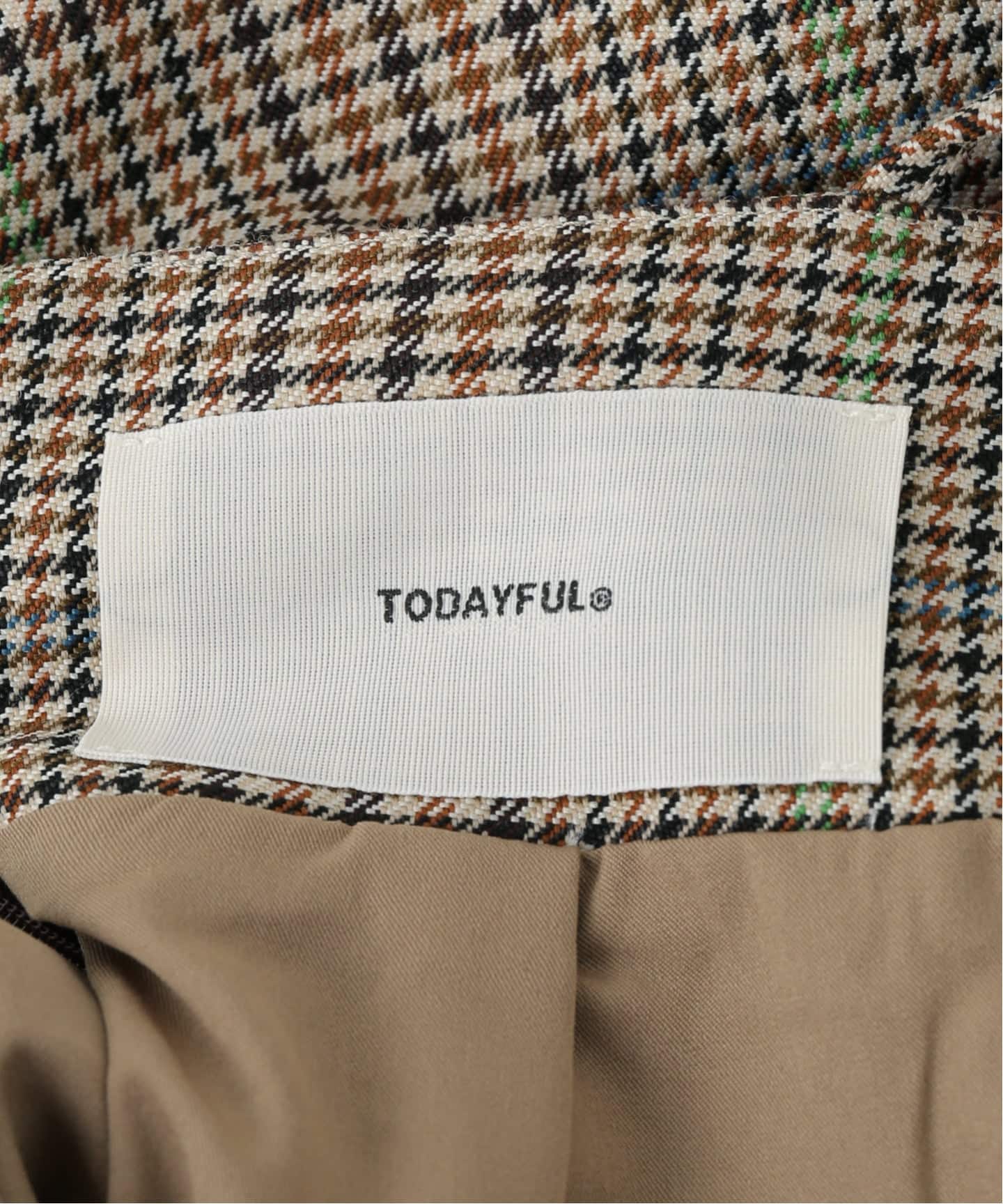 TODAYFUL / トゥデイフル】Check Wide Combinaison（つなぎ