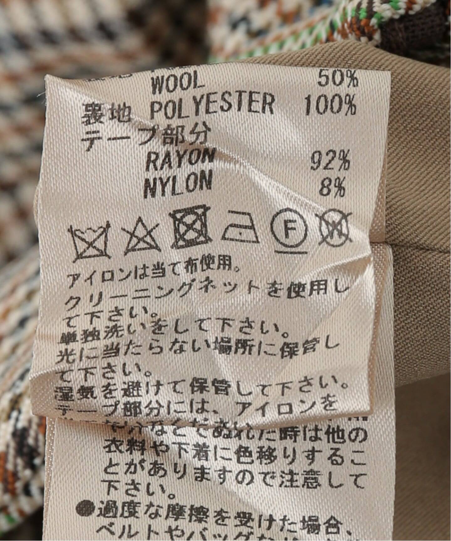 TODAYFUL 新品タグ付き Check Wide Combinaison TODAYFUL(トゥデイフル) / Life's online store（ライフズ