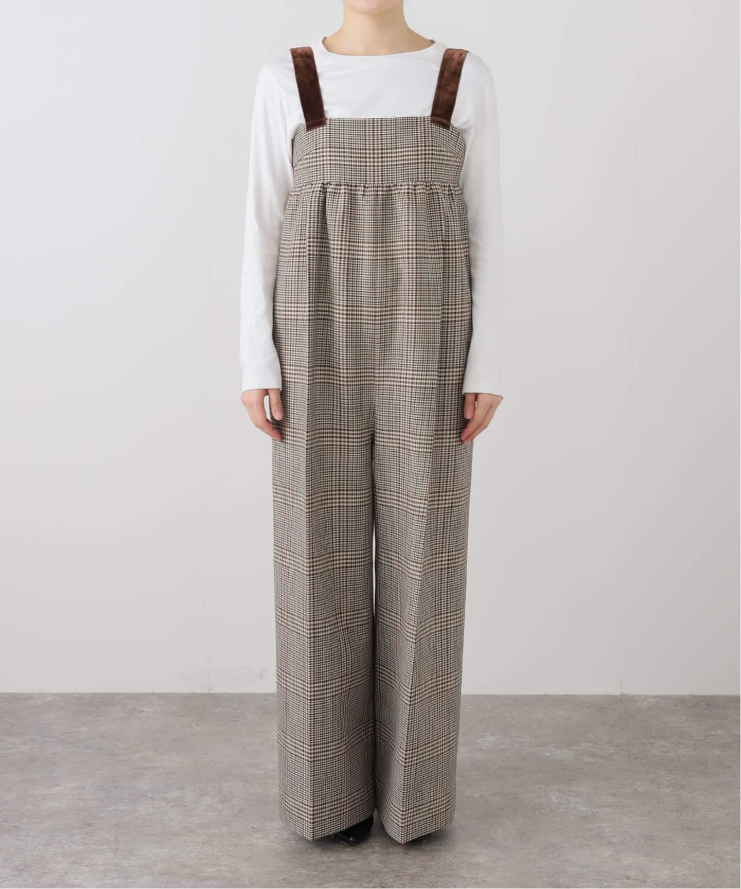 Georgette Check Combinaison トゥデイフル　チェック TODAYFUL（トゥデイフル）の「TODAYFUL(トゥデイフル