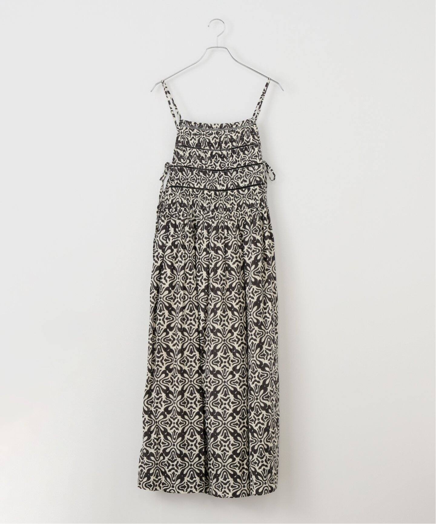 SARA MALLIKA/サラマリカ】 CTN LUREX RIPPLE PRINT ワンピース  