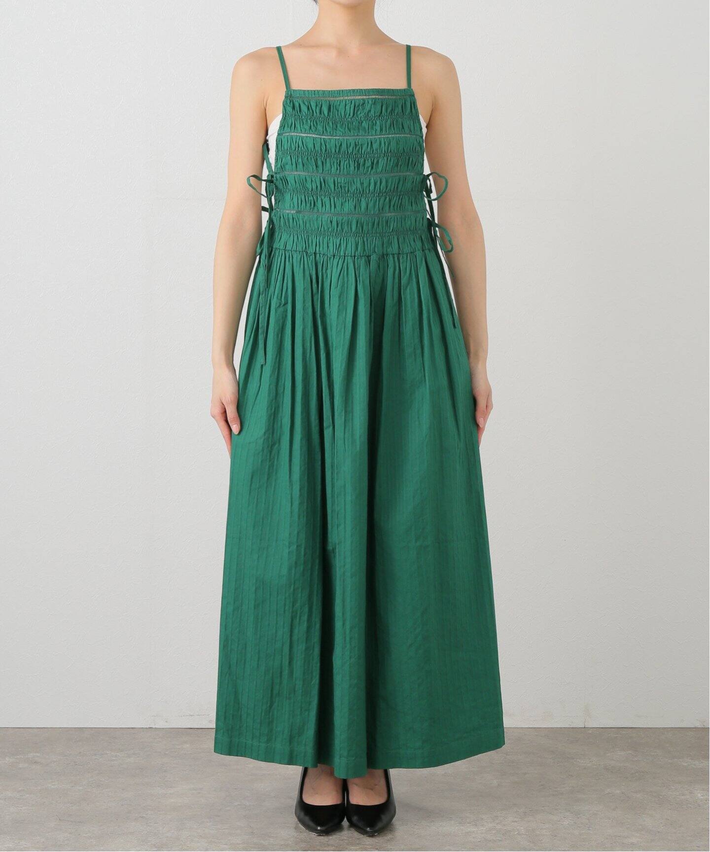 サラマリカ　ワンピース　セット　定価 39,600円 sara mallika ワンピース HAND PAINT FLOWER PRT DRESS