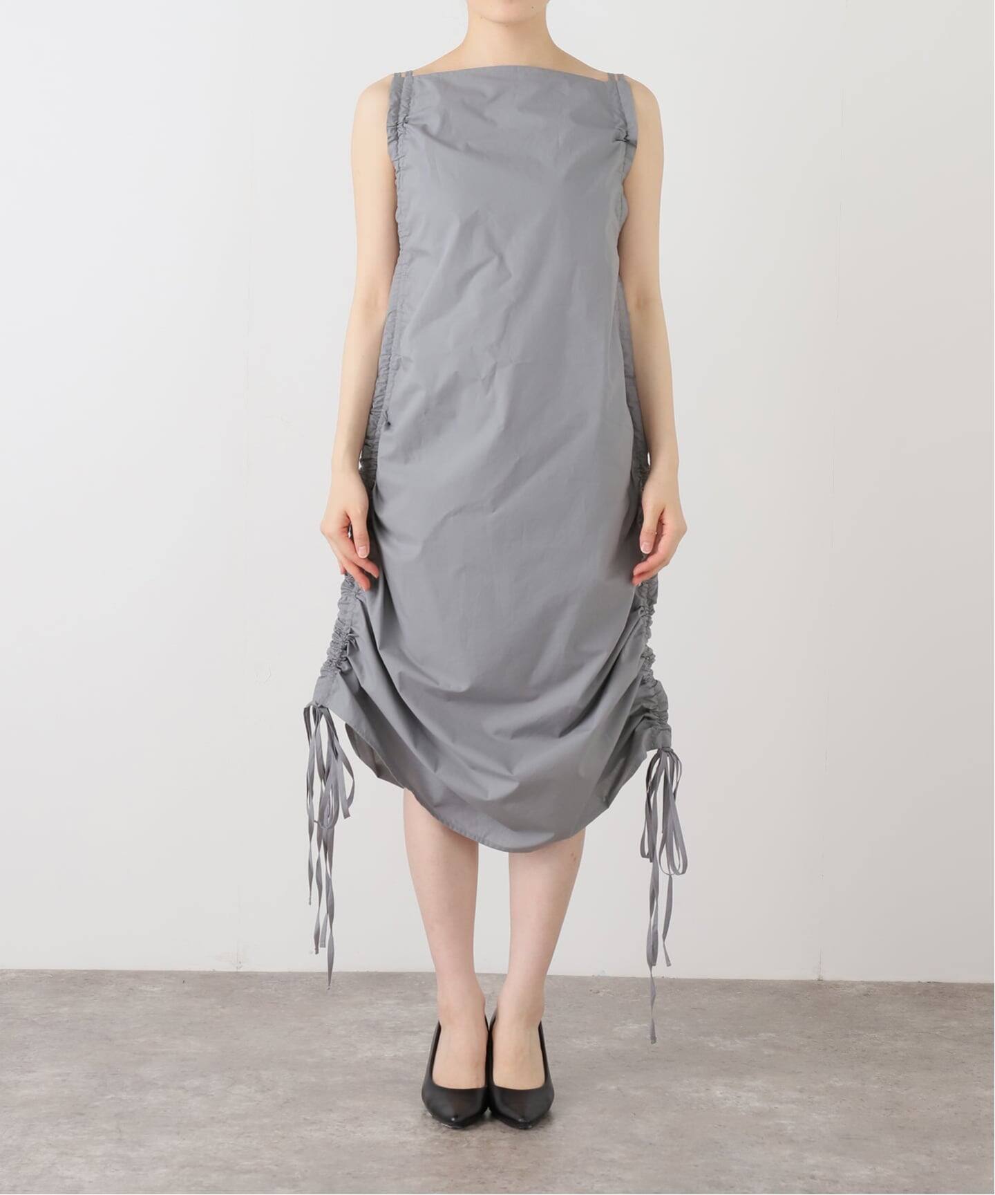 BASERANGE/ベースレンジ】PICTORIAL STRAP DRESS / DRPIS-PO-AU25