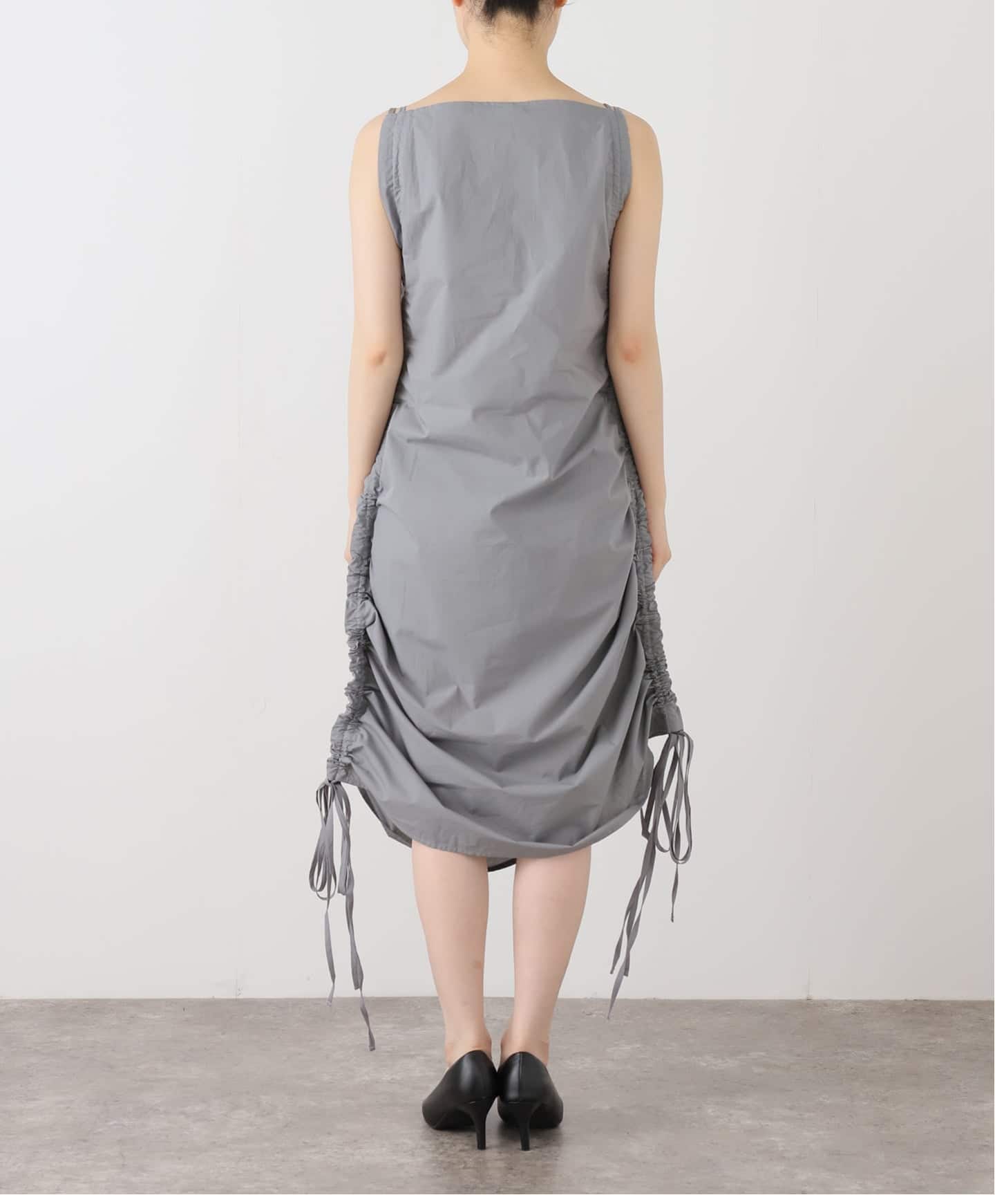 BASERANGE/ベースレンジ】PICTORIAL STRAP DRESS / DRPIS-PO-AU25