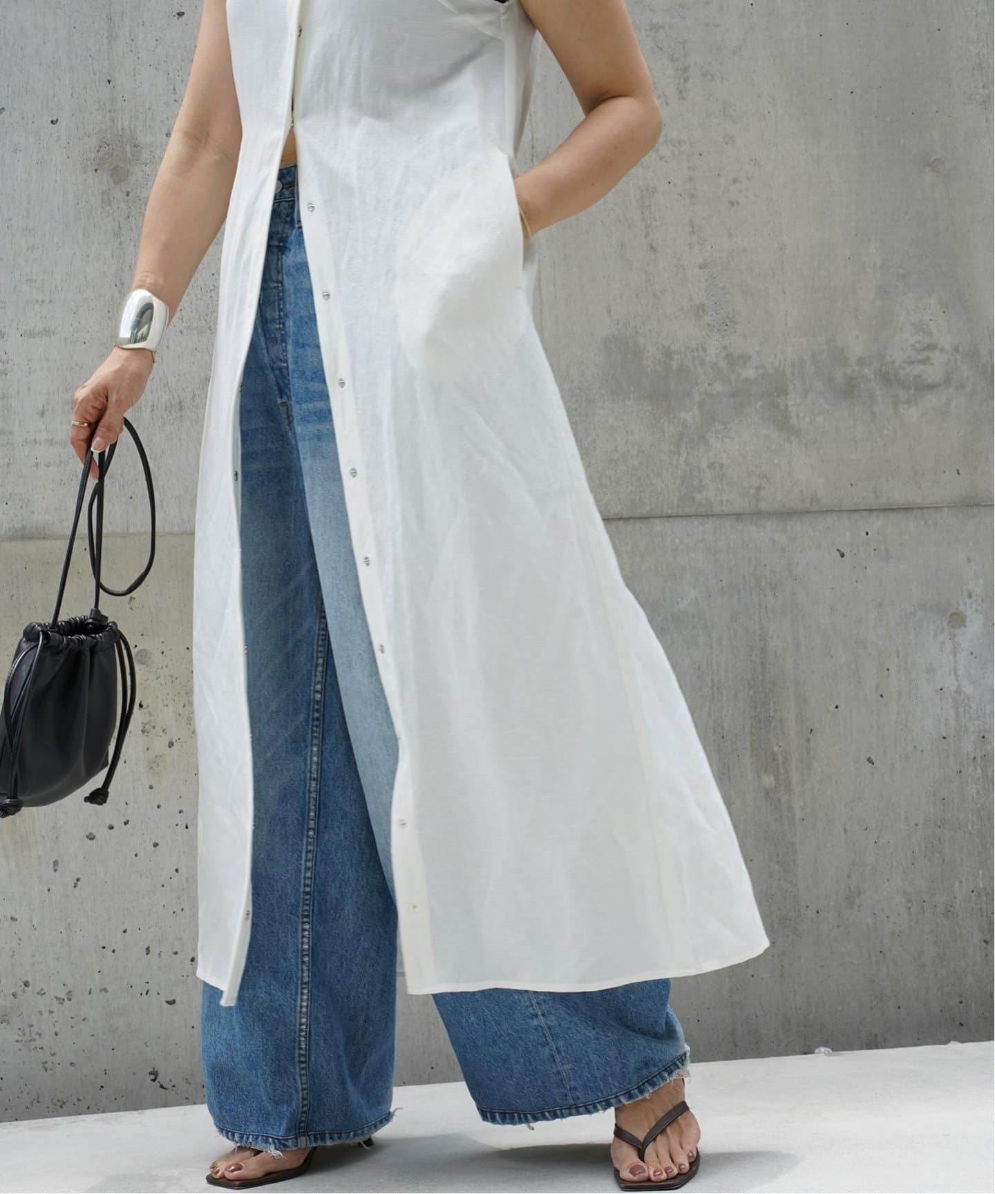【CELERI/セルリ】BACK スリットワンピース CELERI/セルリ】BACK スリットワンピース（ワンピース