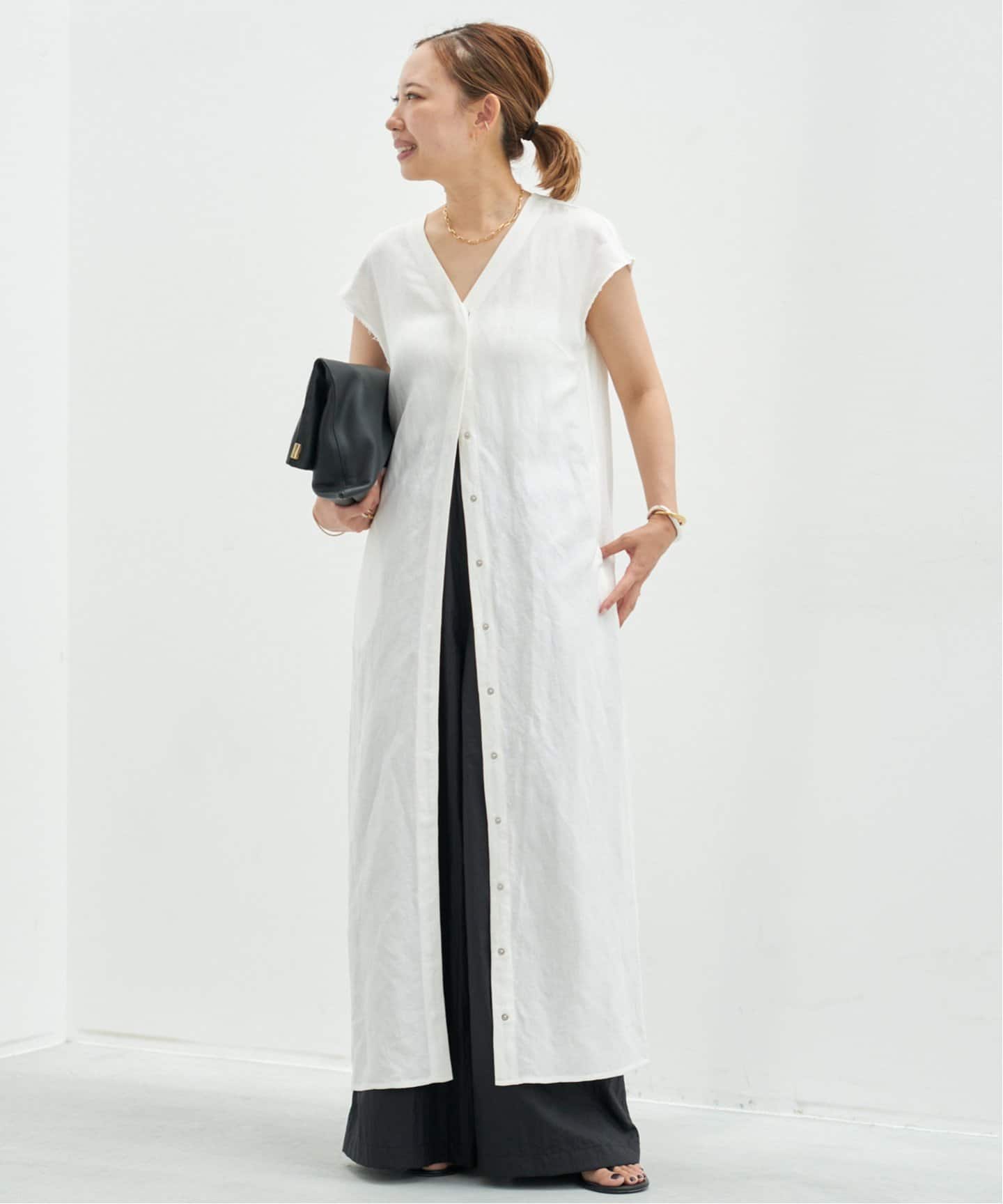 【CELERI/セルリ】AMERICAN SLEEVE ワンピース CELERI/セルリ】Sleeveless ワンピース（ワンピース）｜Deuxieme