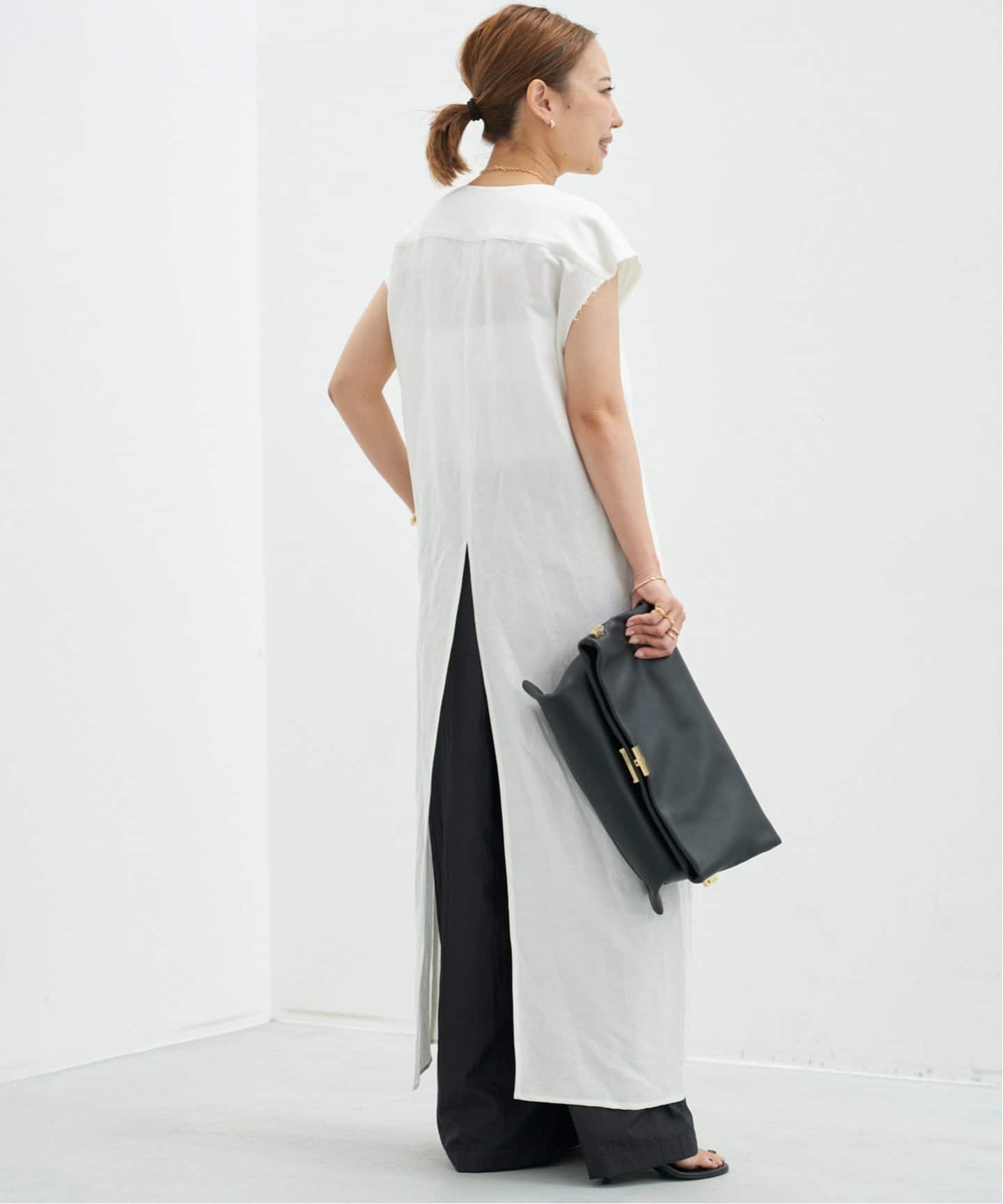 ドゥーズィーエムクラス（セルリ） リネンワンピース ドゥーズィーエムクラス（セルリ） リネンワンピース CELERI