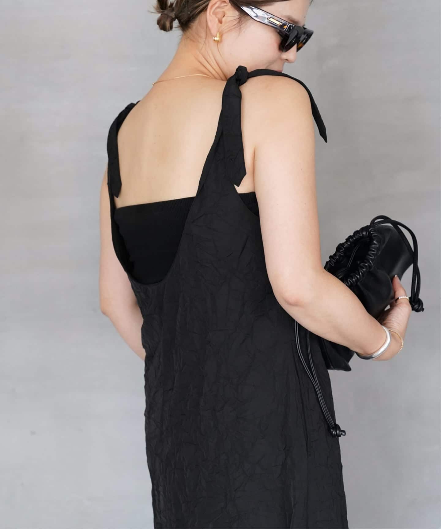 CELERI Wrinkled ドレス（ワンピース）｜Deuxieme Classe