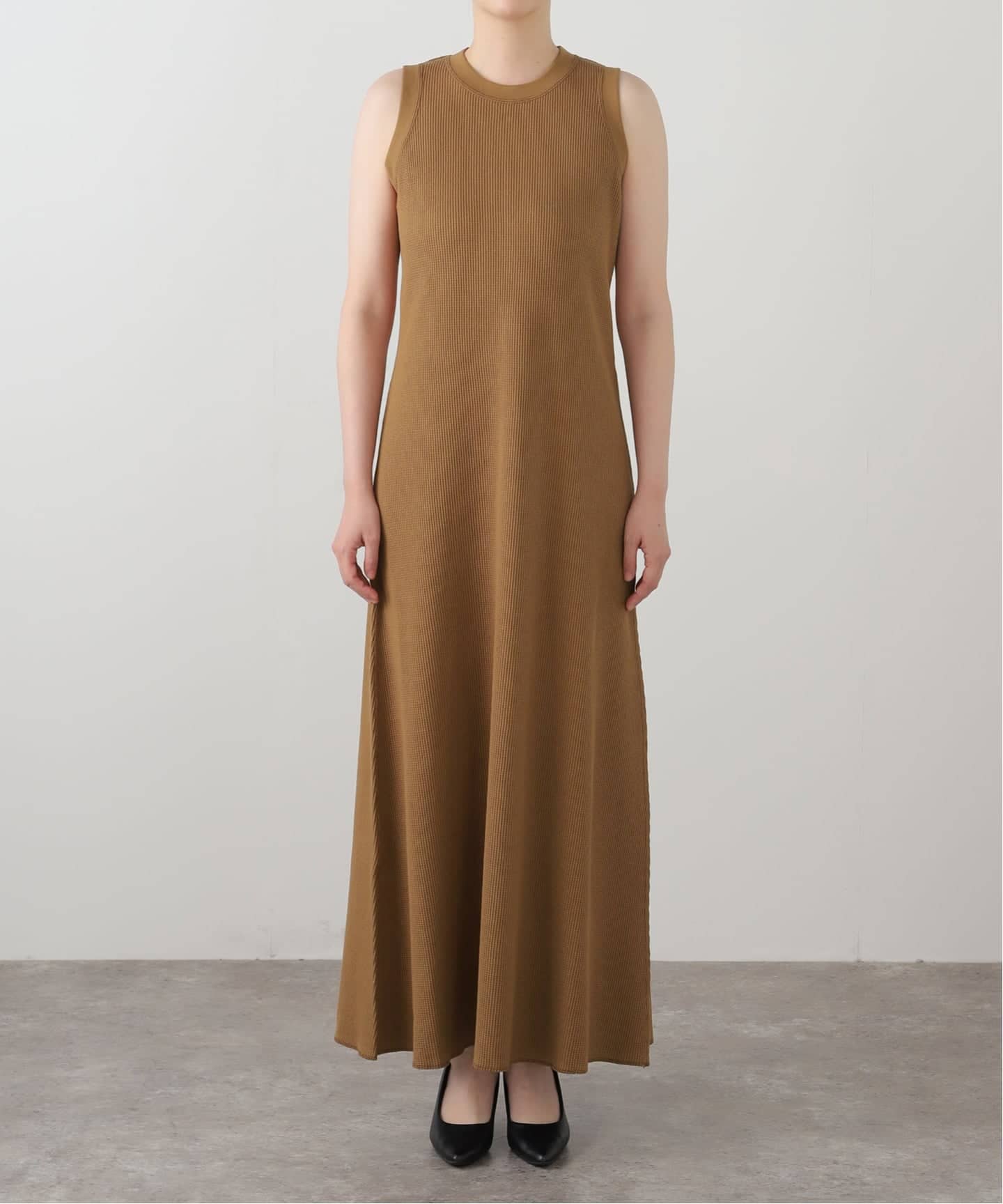 Deuxieme Classe 24SS thermal フレアワンピ―ス thermal フレアワンピ―ス（ワンピース）｜Deuxieme Classe