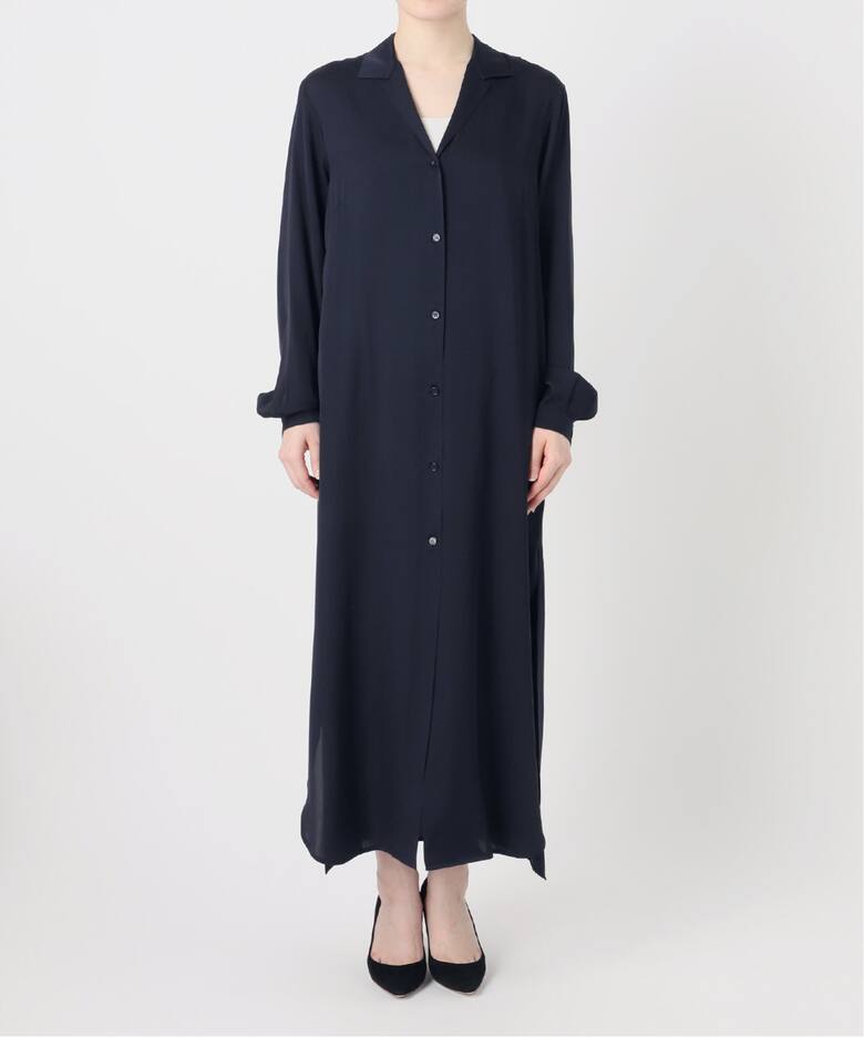 SILK SATIN ロング ワンピース（ワンピース）｜Deuxieme Classe 