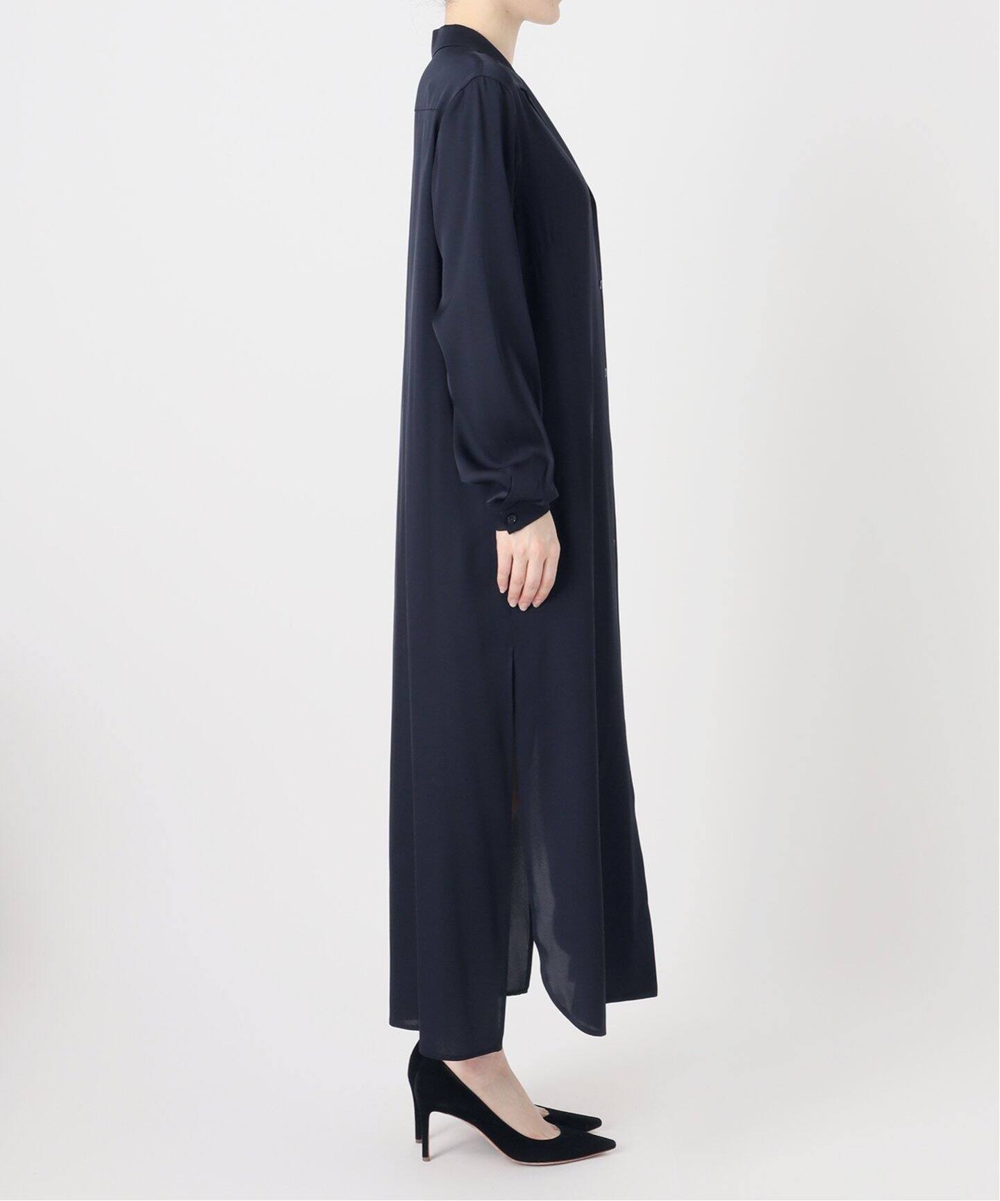 Deuxieme Classe SILK SATIN ロング ワンピース SILK SATIN ロング ワンピース（ワンピース）｜Deuxieme Classe