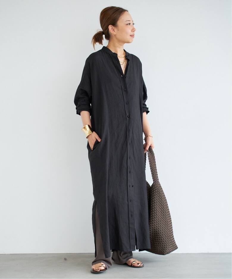 Linen ワンピース（ワンピース）｜Deuxieme Classe（ドゥーズィエム 