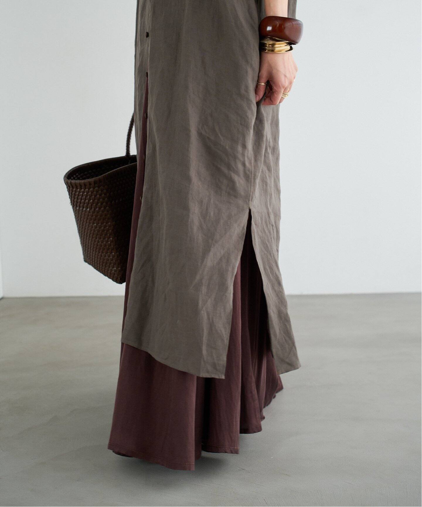 Linen ワンピース（ワンピース）｜Deuxieme Classe（ドゥーズィエム  