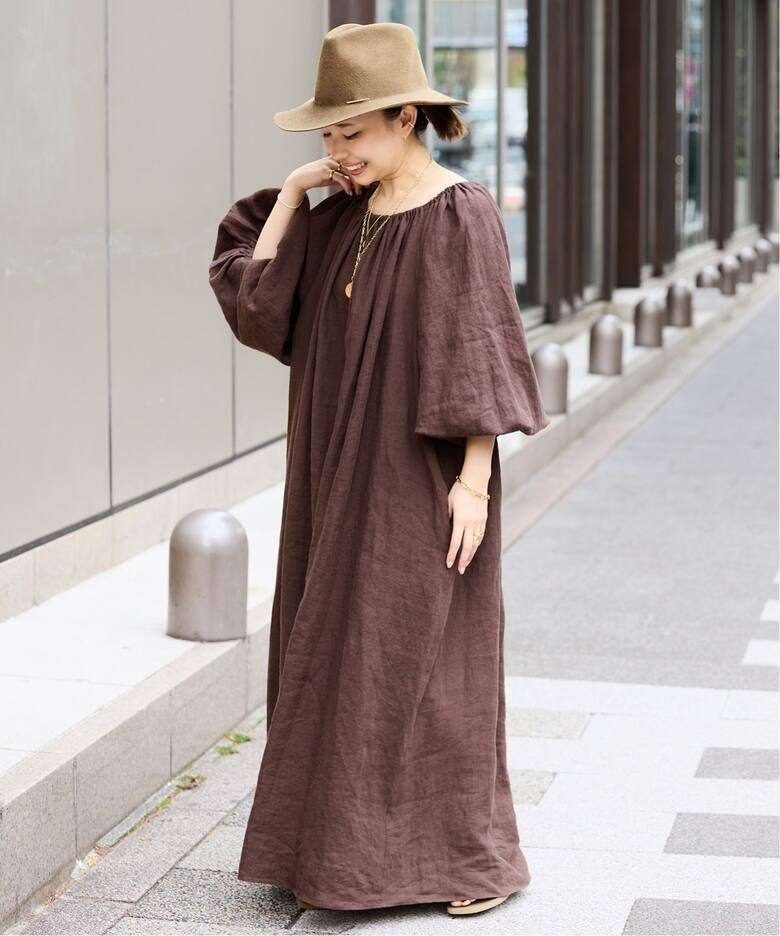 2WAYオフショルワンピース #Newans 撥水ワンピース　オフショルダー　2WAY