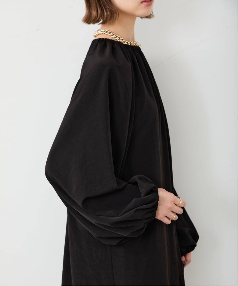 Volume Sleeve ミニドレス（ワンピース）｜Deuxieme Classe 