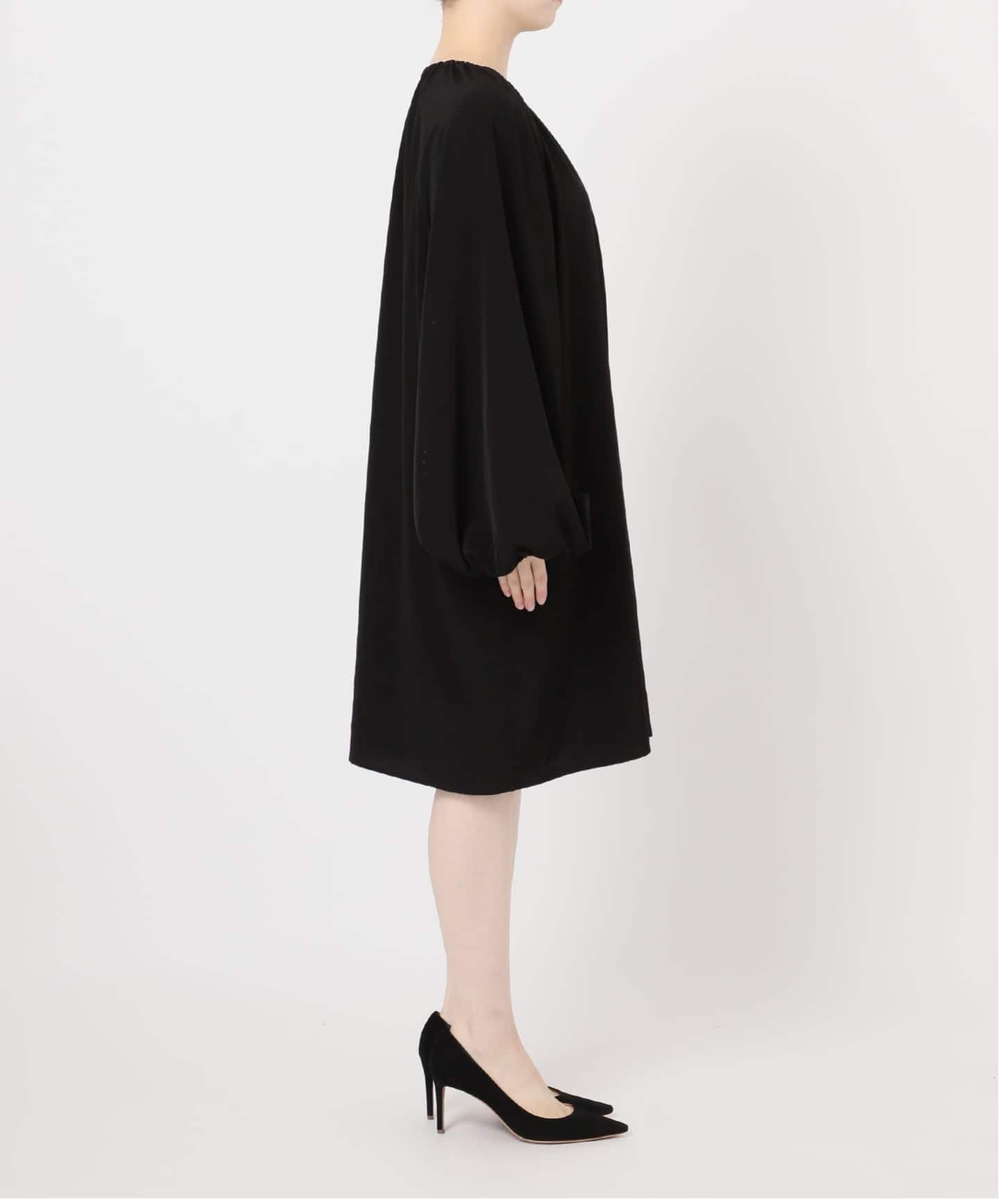 Volume Sleeve ミニドレス（ワンピース）｜Deuxieme Classe