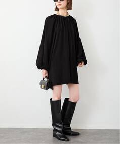 Volume Sleeve ミニドレス（ワンピース）｜Deuxieme Classe 