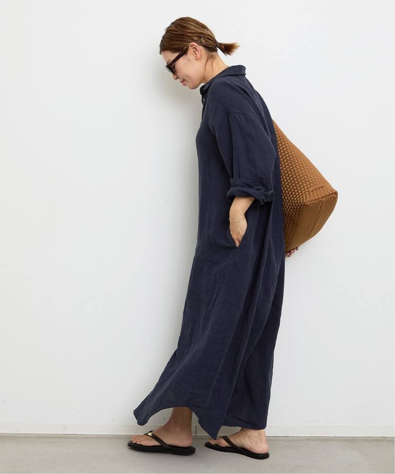 LInen シャツドレス（ワンピース）｜Deuxieme Classe（ドゥーズィエム  