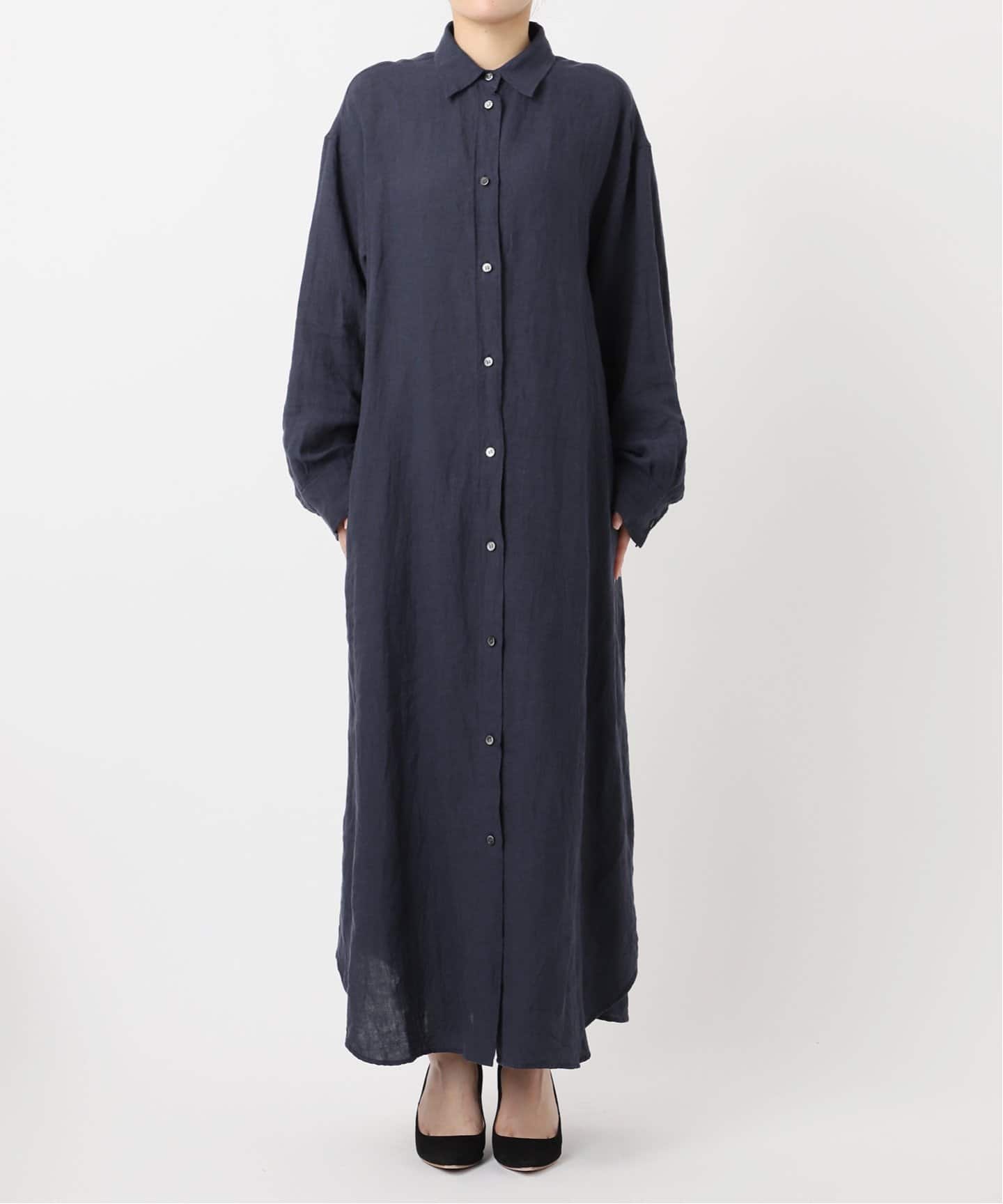 新品 Deuxieme Classe LInen シャツドレス ベージュ 38 新品 Deuxieme Classe LInen シャツドレス ベージュ 38 - メルカリ