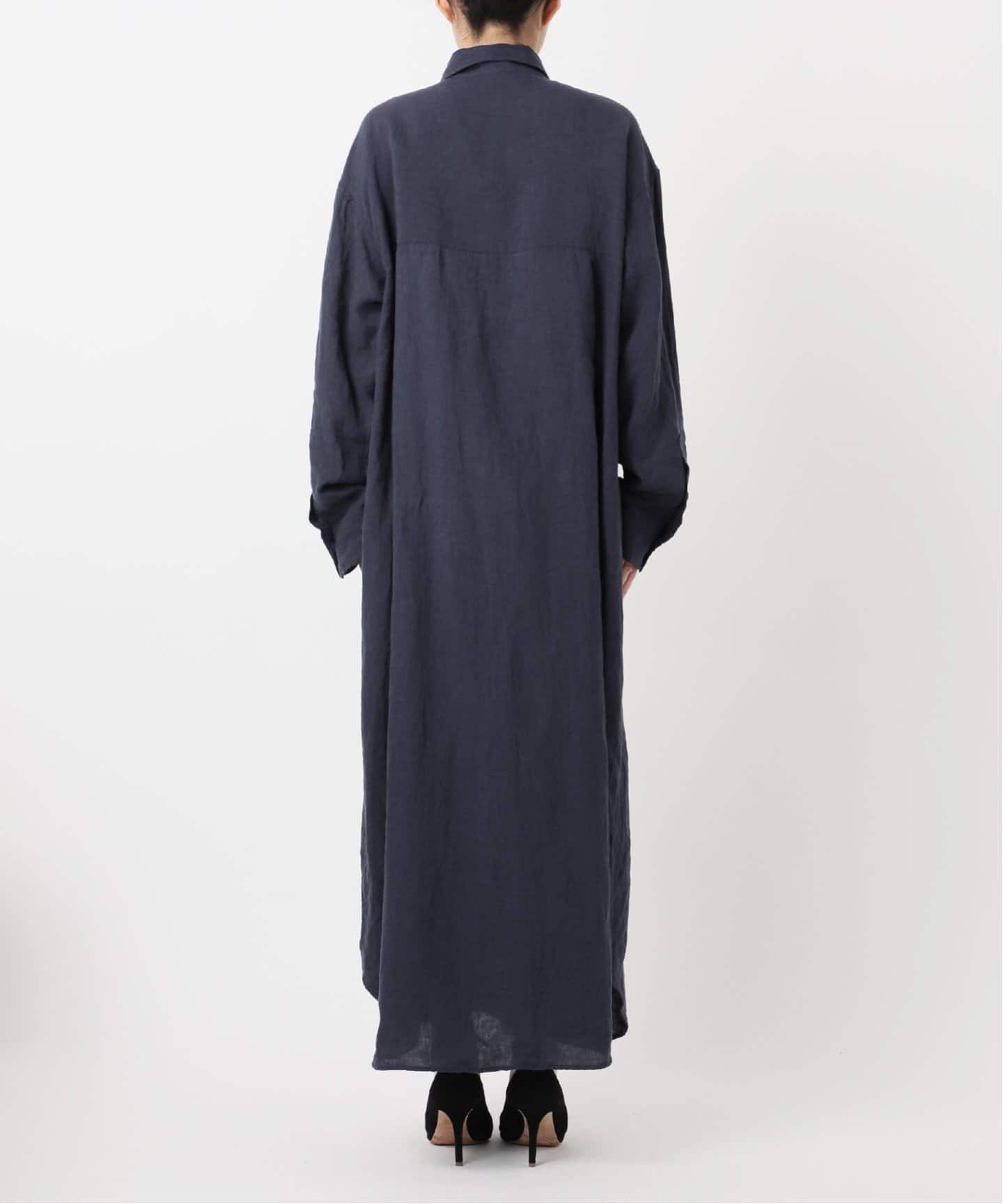 LInen シャツドレス（ワンピース）｜Deuxieme Classe