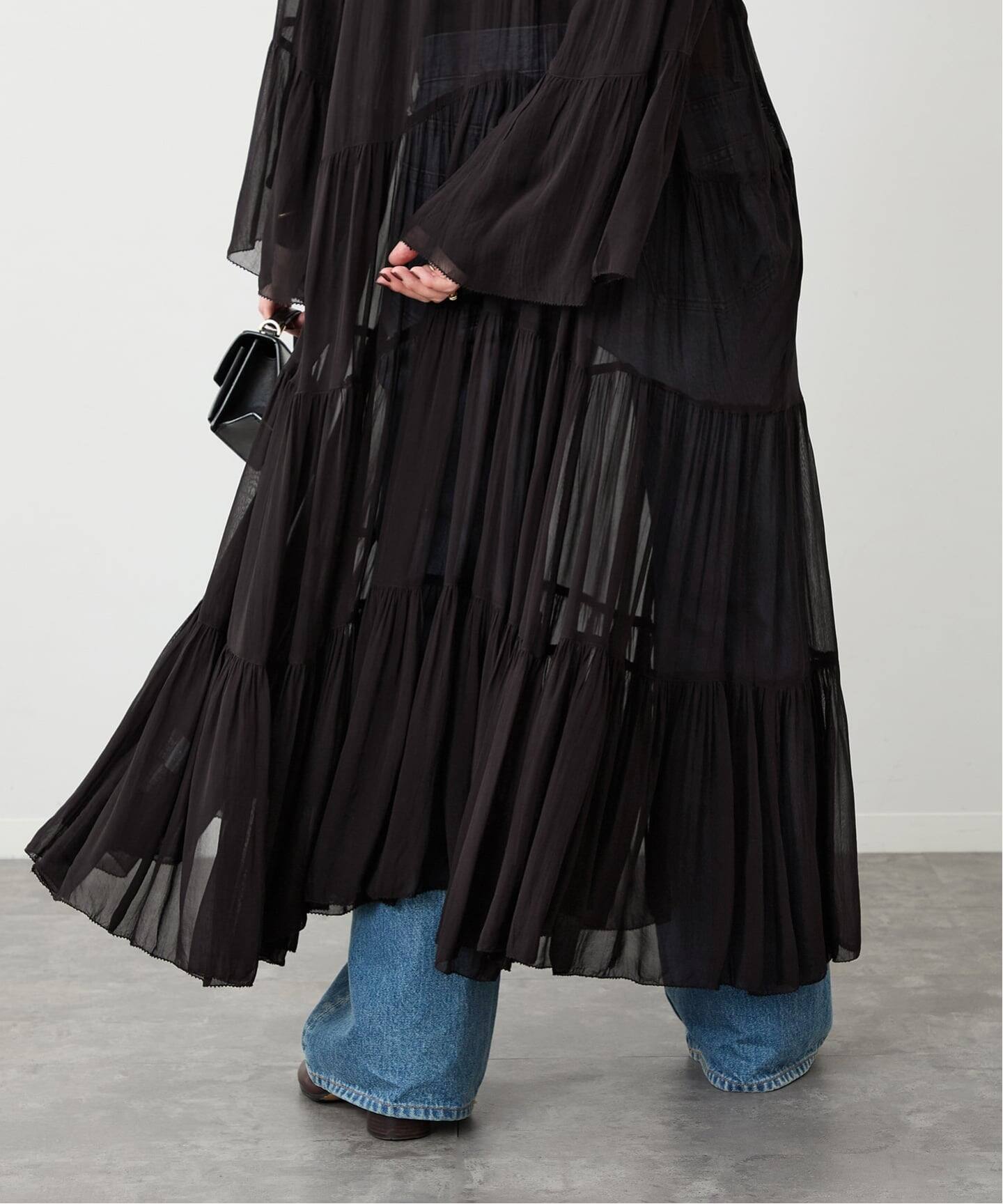 Sheer Boho ドレス（ワンピース）｜Deuxieme Classe（ドゥーズィエム