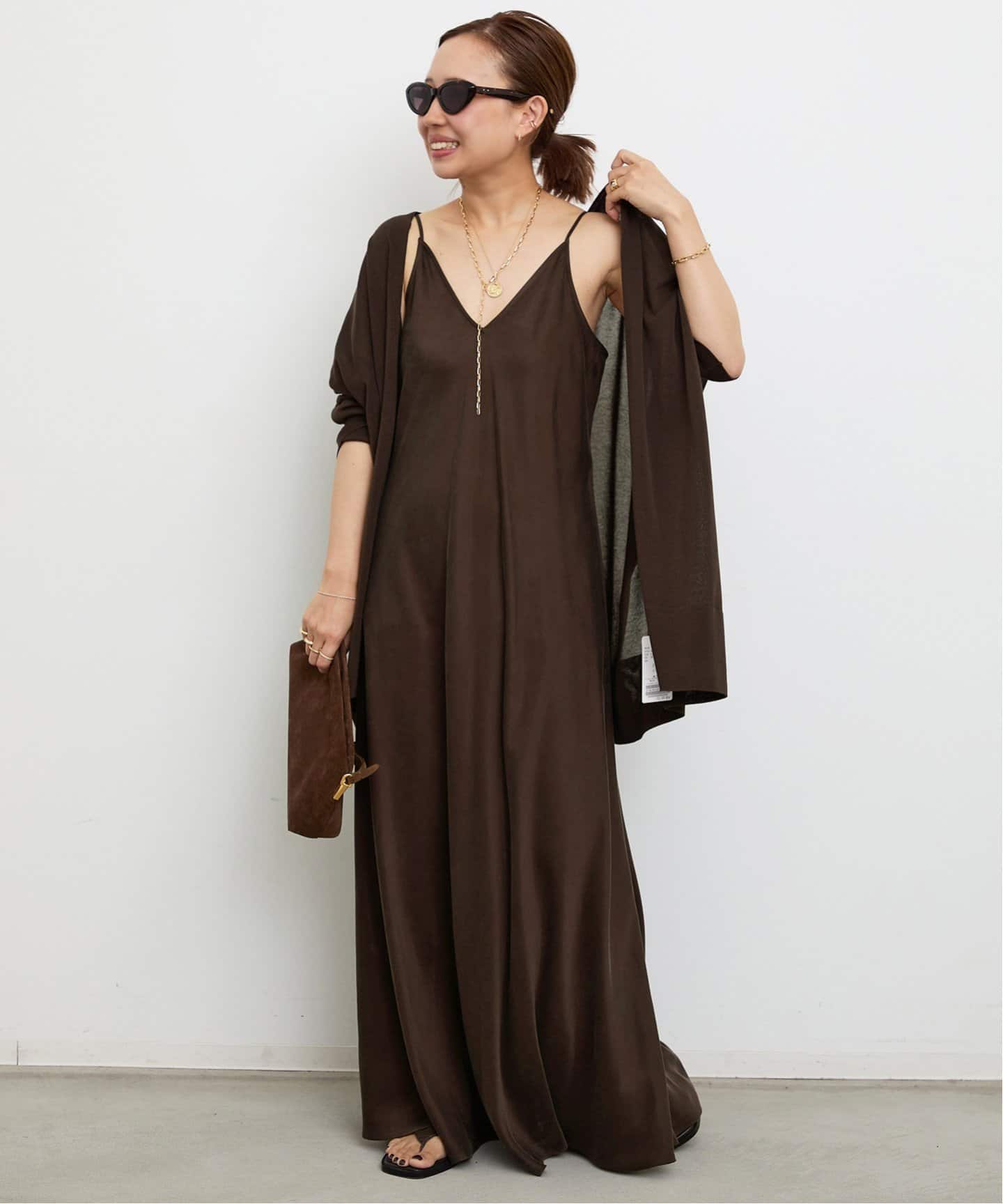 Deuxieme Classe *Taffeta Camisole ドレス Deuxieme Classe Taffeta Camisole ドレス