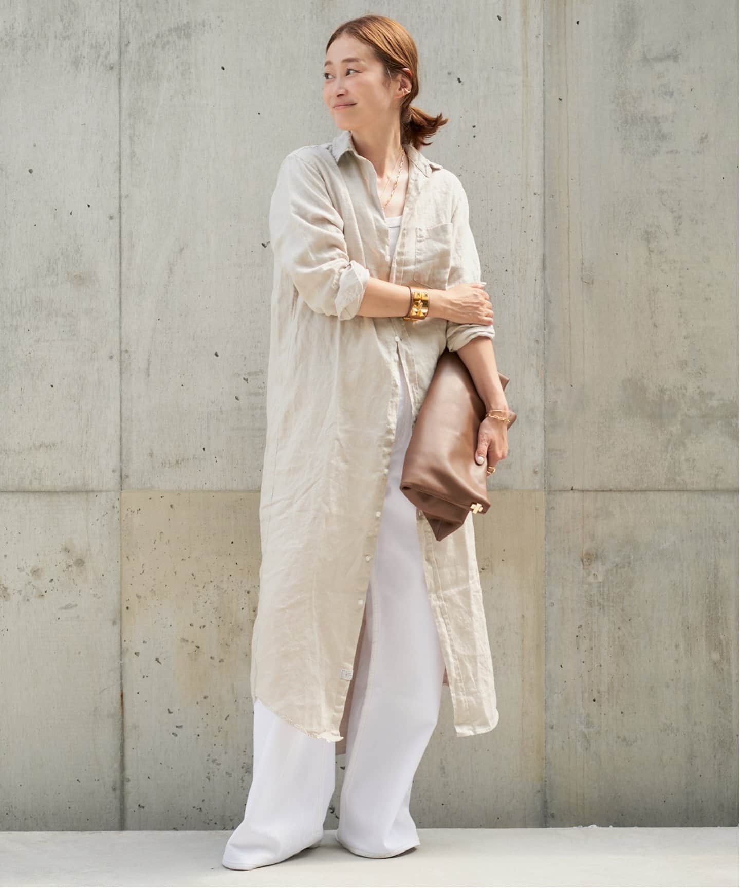 FRANK&EILEEN/フランクアンドアイリーン】RORY/WASHED LINEN
