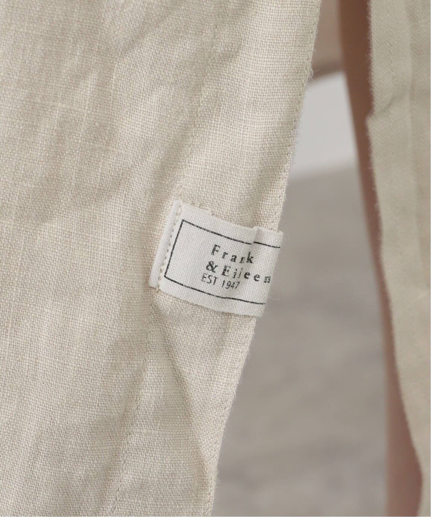 【Frank&Eileen】RORY 麻100% ストライプ柄シャツワンピース フランク&アイリーンの新型シャツ「SILVIO」と「RORY」が初登場