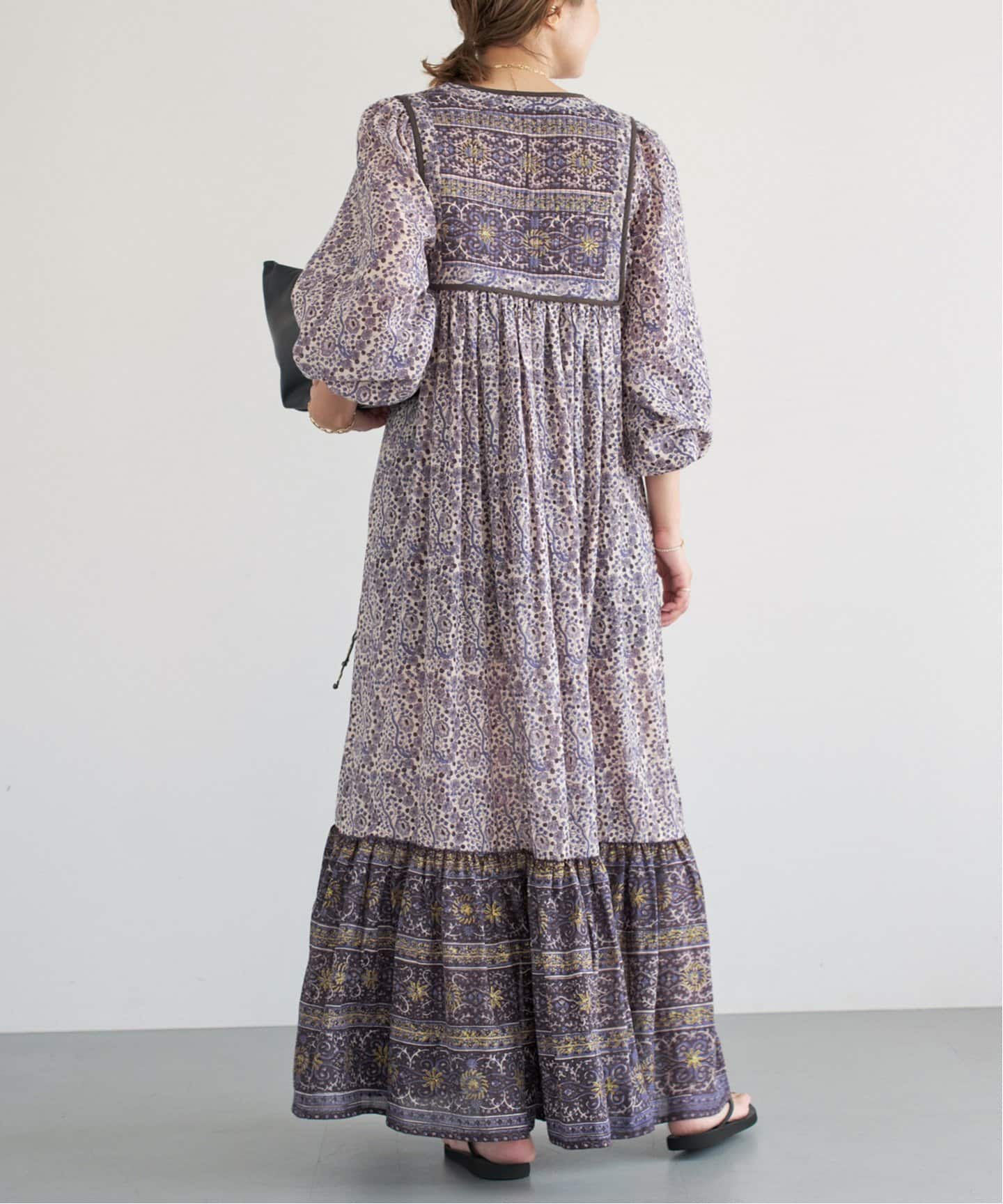 新品未使用ドゥーズィエムクラスsummerdressマキシワンピースブラウン Deuxieme Classe（ドゥーズィエムクラス）の「Sun Dress