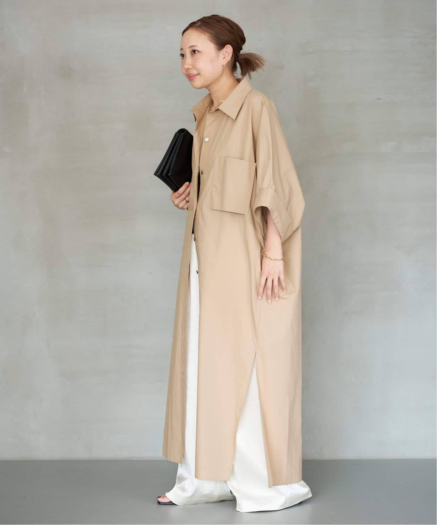 Deuxiemeclasse 【LIBERADD】LONG SHIRTDRESS LIBERADD/リベラド】LONG SHIRT DRESS（ワンピース）｜Deuxieme Classe