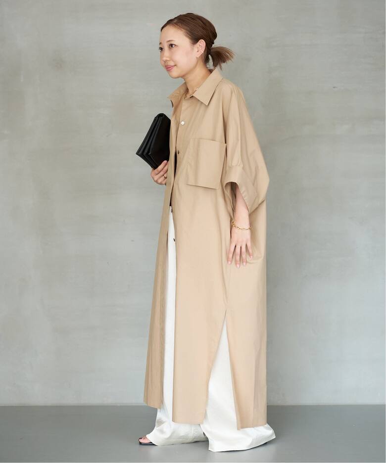 LIBERADD/リベラド】LONG SHIRT DRESS（ワンピース）｜Deuxieme Classe 