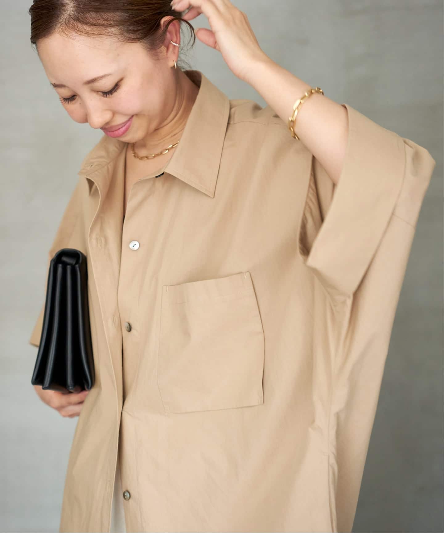 LIBERADD/リベラド】LONG SHIRT DRESS（ワンピース）｜Deuxieme Classe