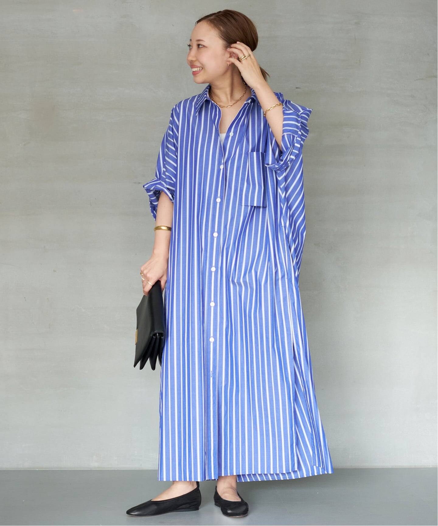 LIBERADD/リベラド】LONG SHIRT DRESS（ワンピース）｜Deuxieme Classe